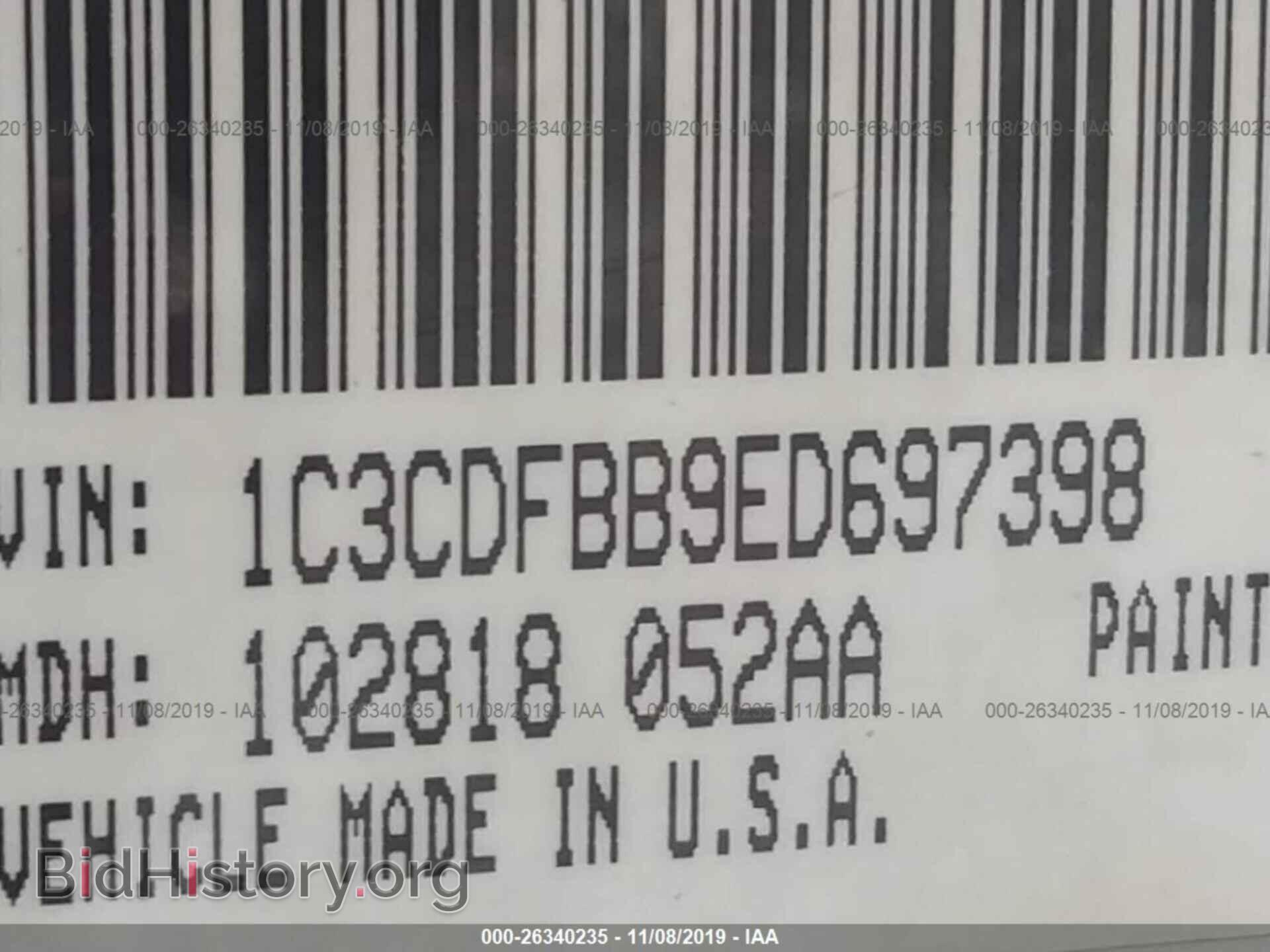 2014 DODGE DART - VIN: 1C3CDFBB9ED697398 - Photo 9