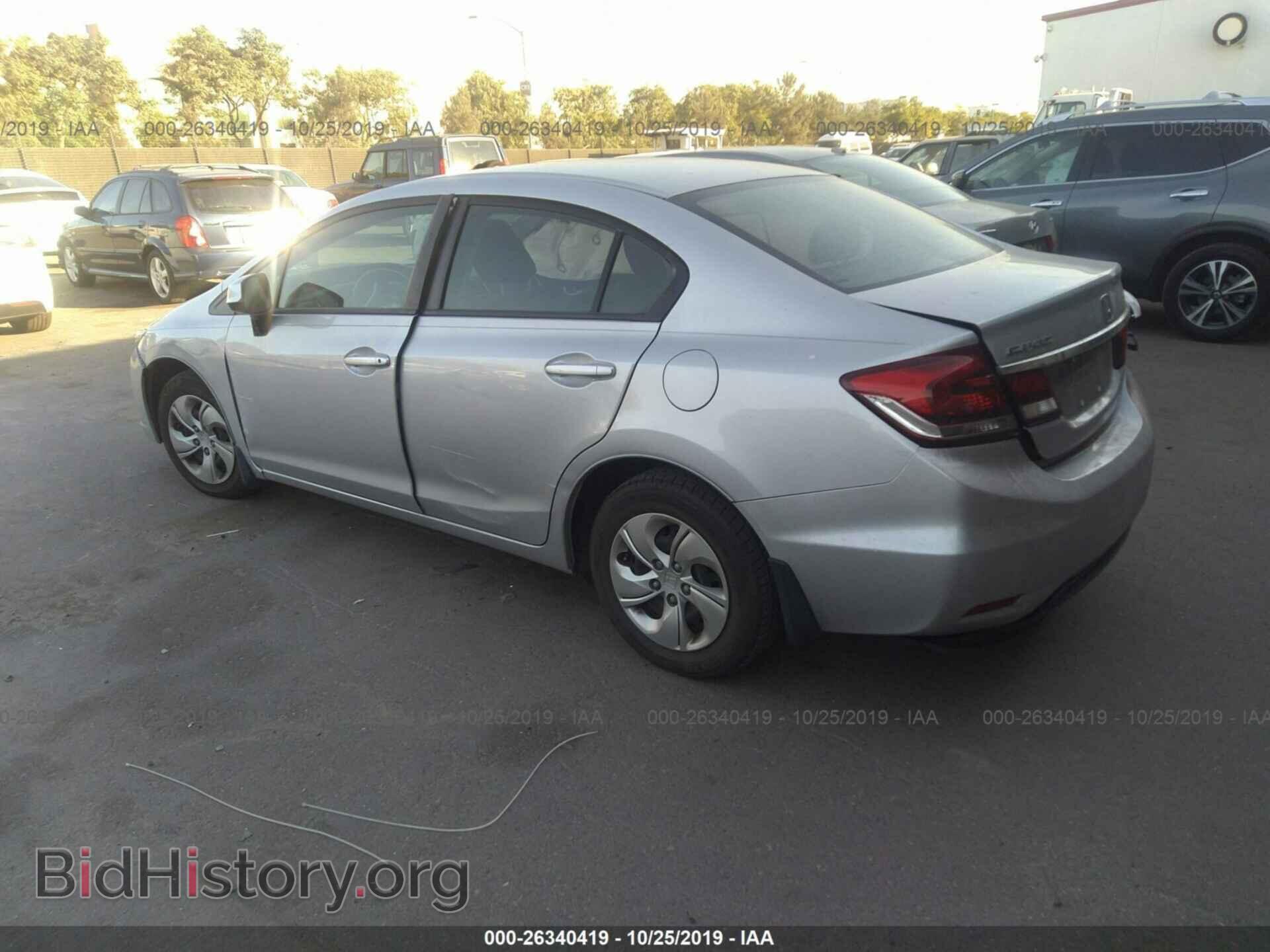 2013 HONDA CIVIC - VIN: 19XFB2F58DE270786 - Фото 3