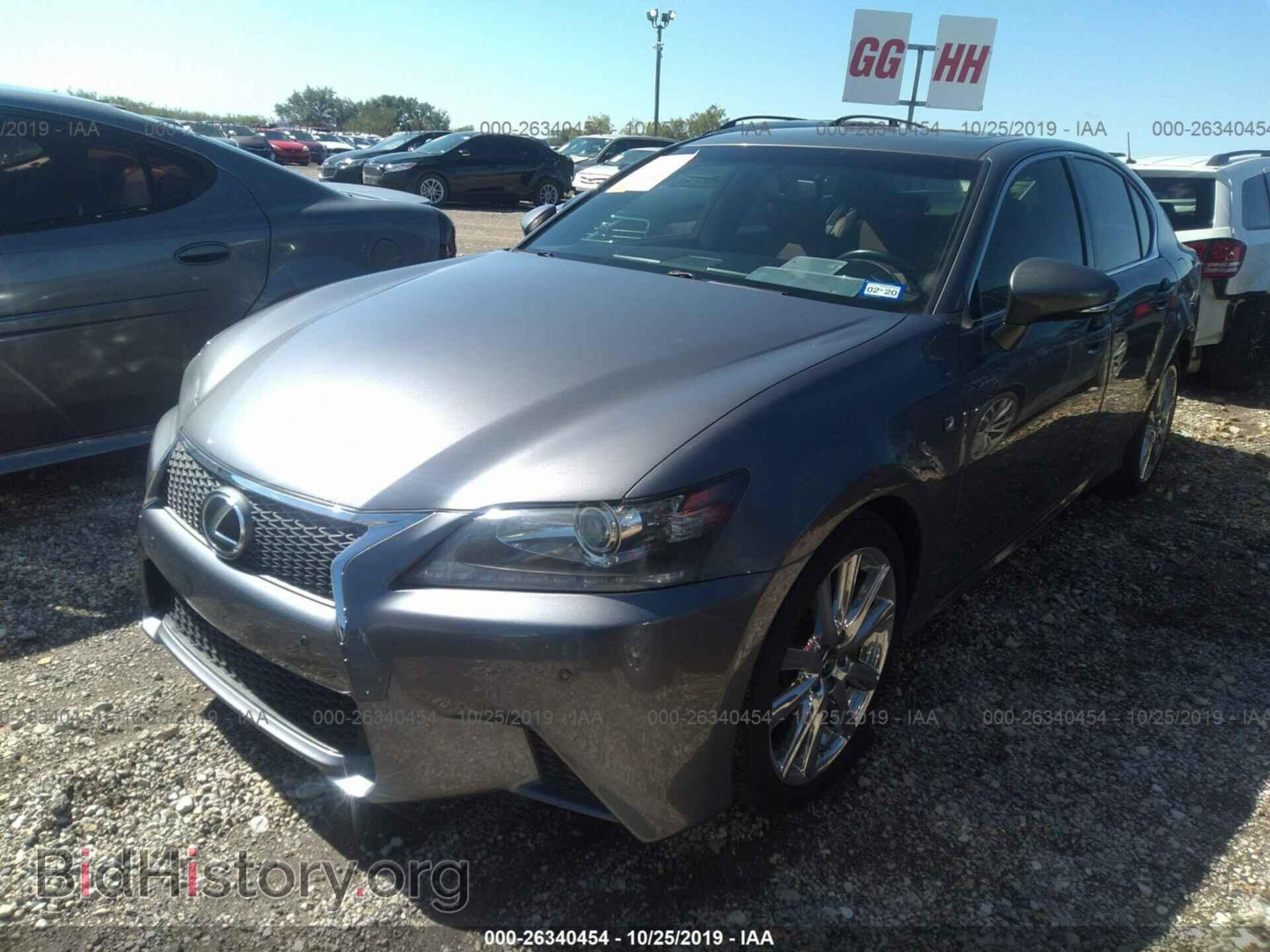 2013 LEXUS GS - VIN: JTHBE1BL8D5003842 - Фото 2
