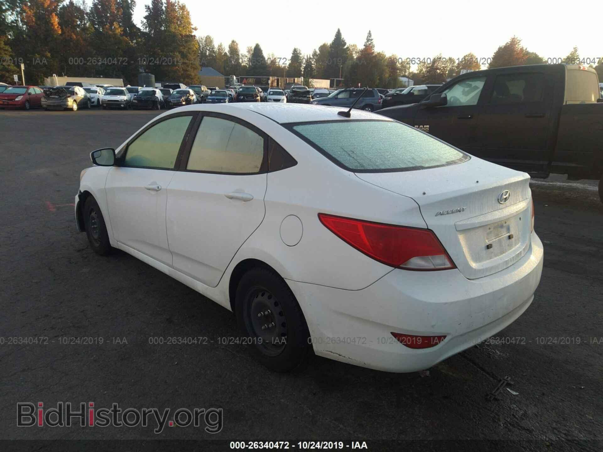 2016 HYUNDAI ACCENT - VIN: KMHCT4AE0GU092957 - Фото 3