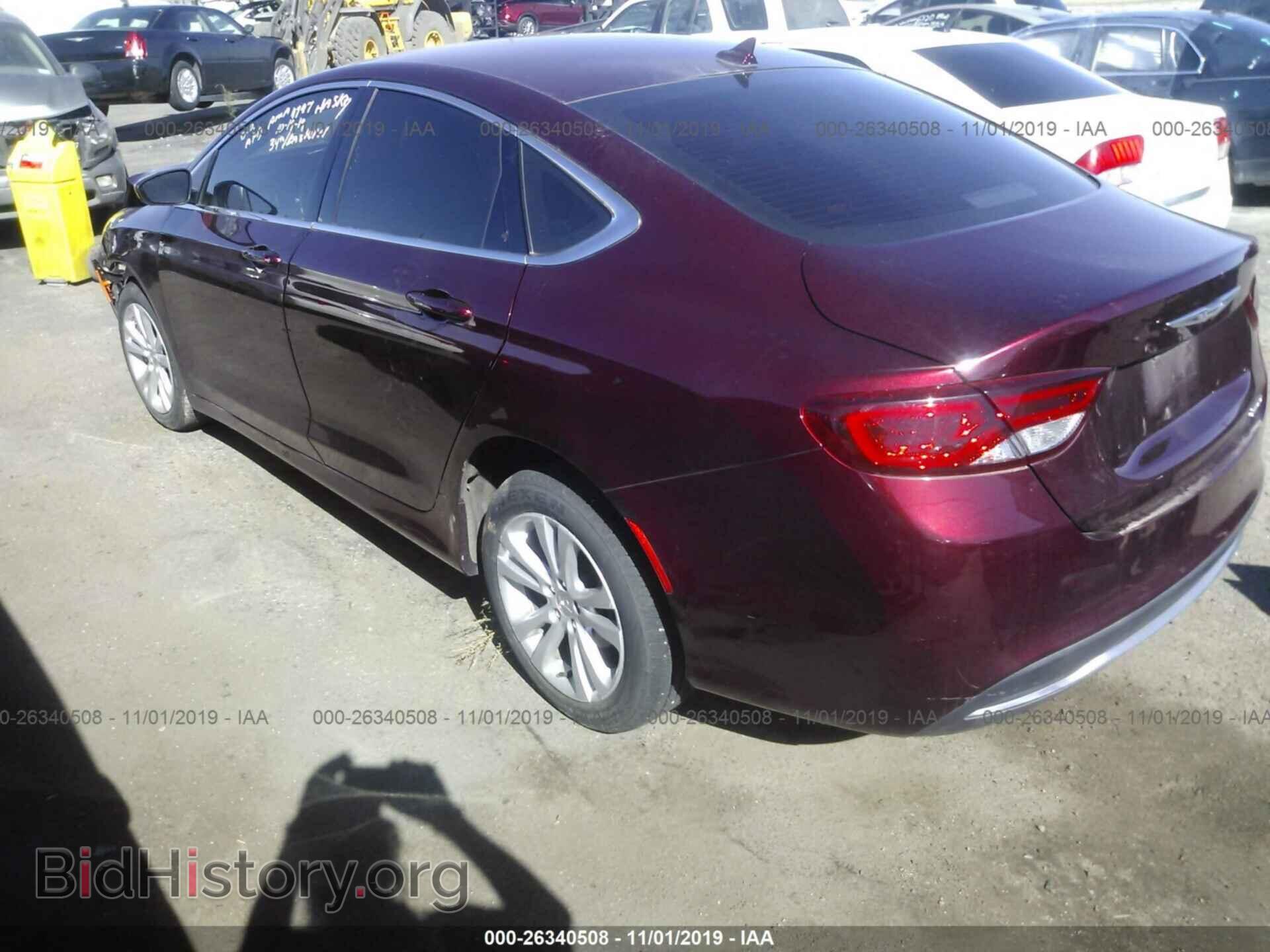 2016 CHRYSLER 200 - VIN: 1C3CCCAB5GN191907 - Фото 3