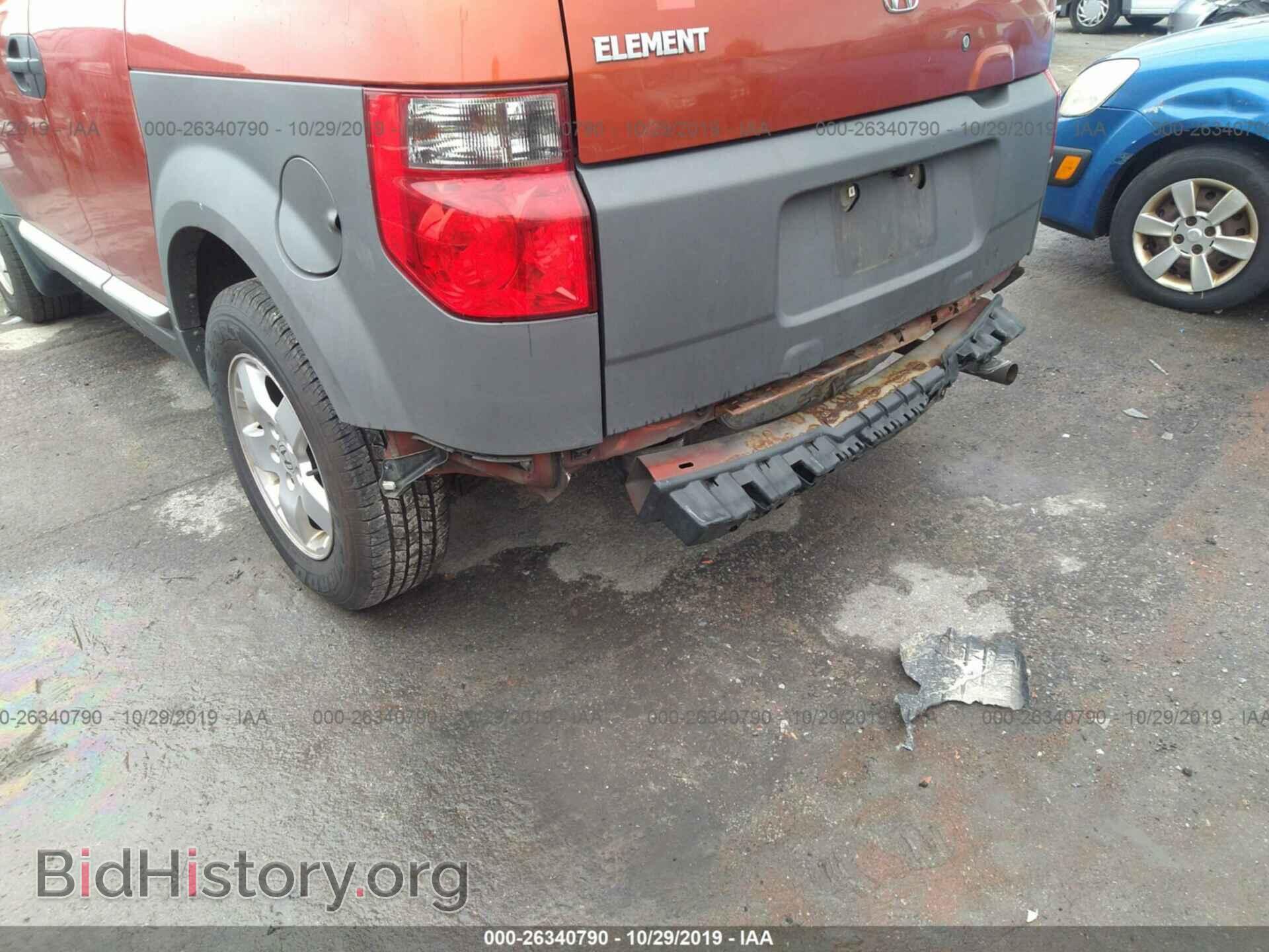 2004 HONDA ELEMENT - VIN: 5J6YH28554L026065 - Фото 6