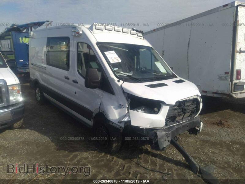 2018 Ford TRANSIT T-250 (VIN 1FDYR2CM4JKA14312) — фото 1 из 11, IAAI, повреждение: передняя и задняя часть