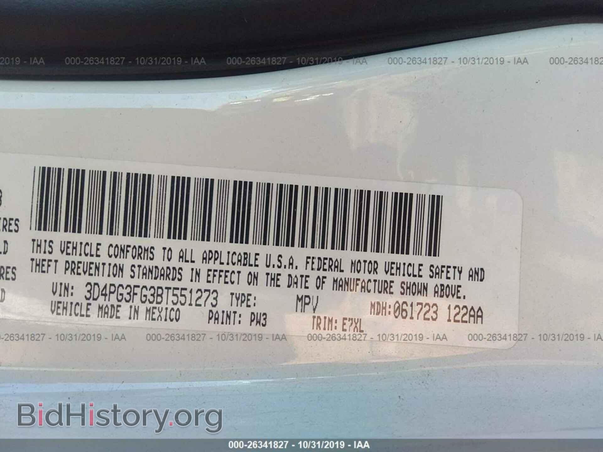 2011 DODGE JOURNEY - VIN: 3D4PG3FG3BT551273 - Photo 9