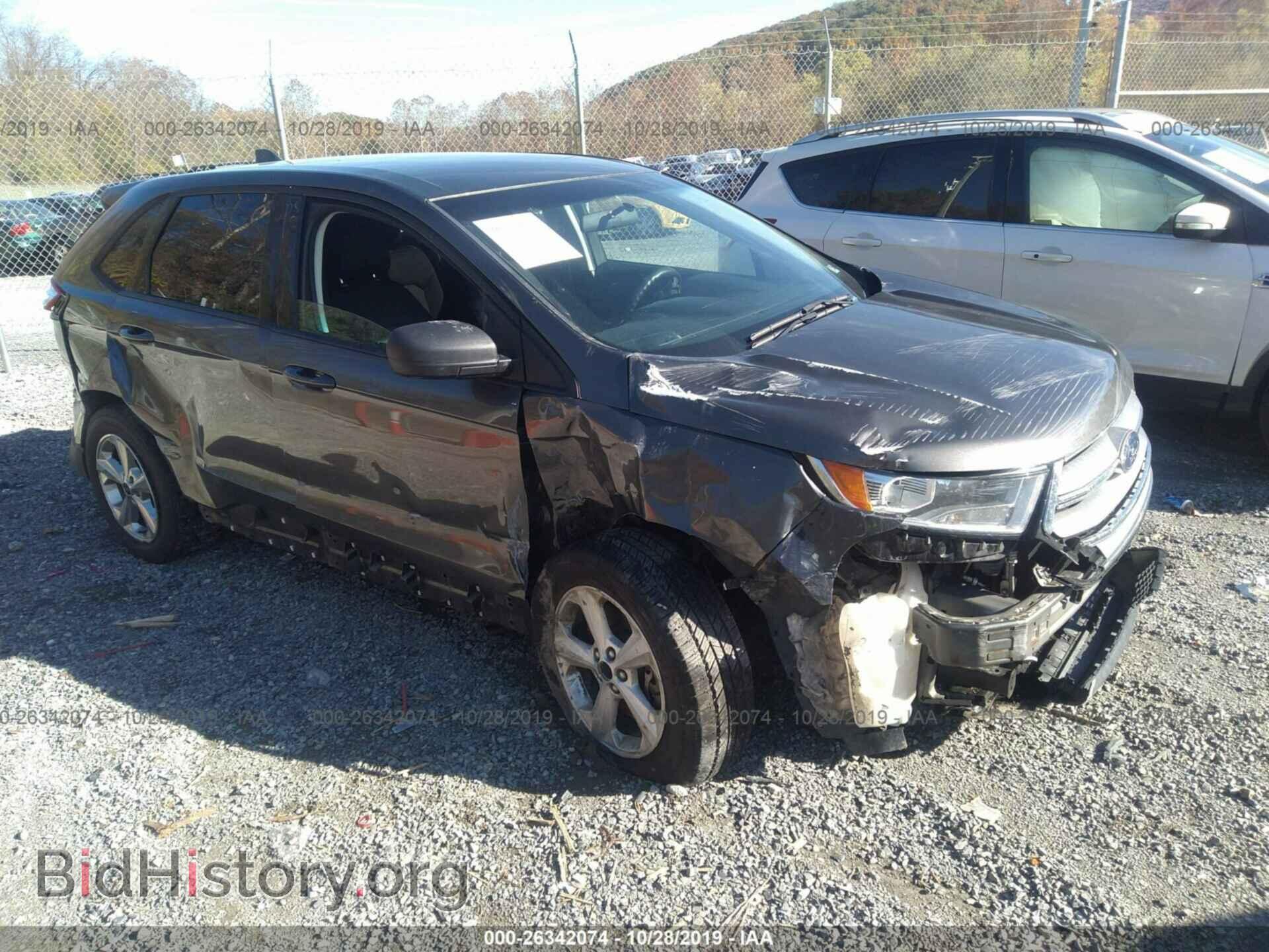 Фотография 2FMTK4G87FBB43296 - FORD EDGE 2015