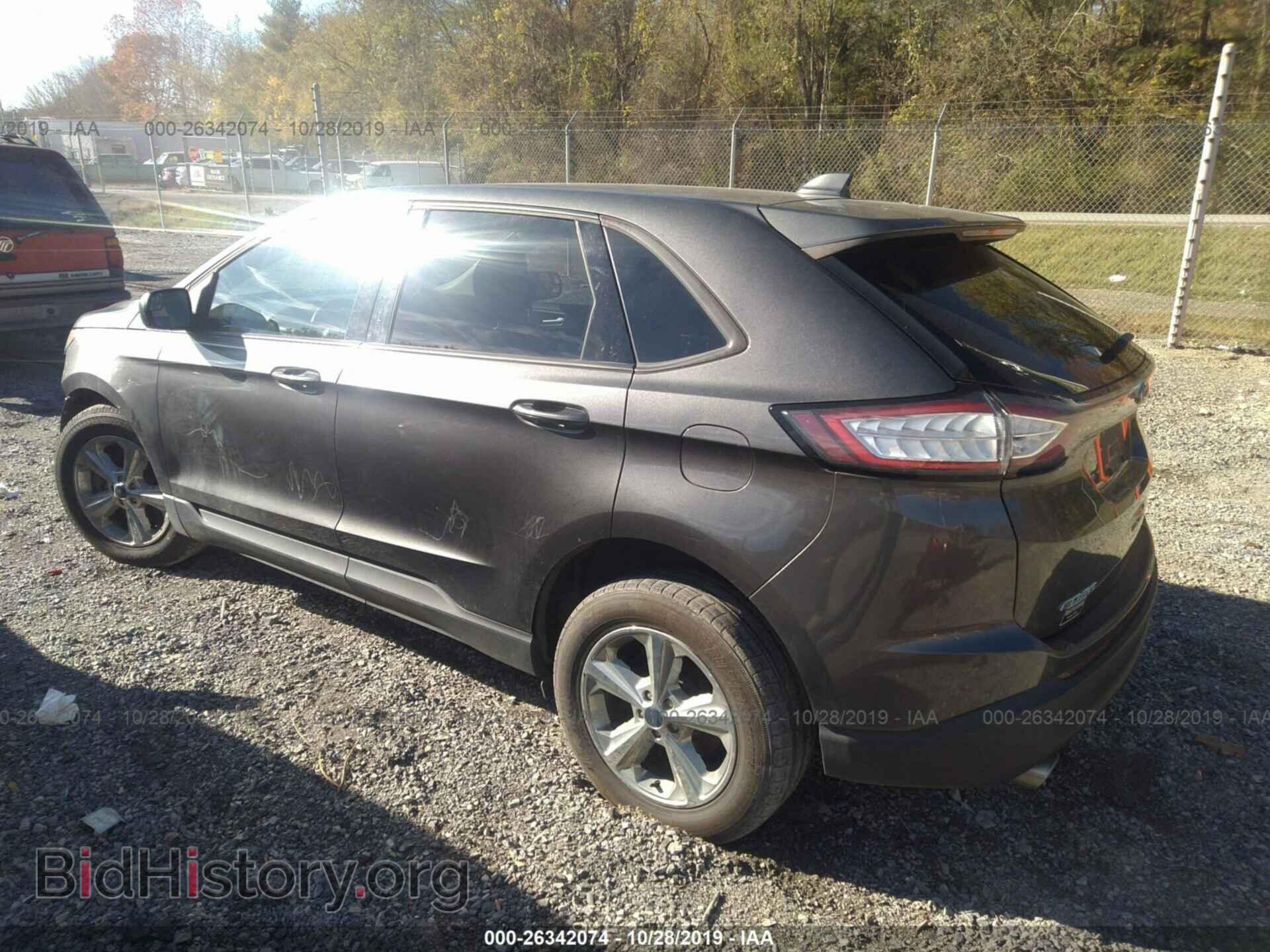 2015 FORD EDGE - VIN: 2FMTK4G87FBB43296 - Фото 3