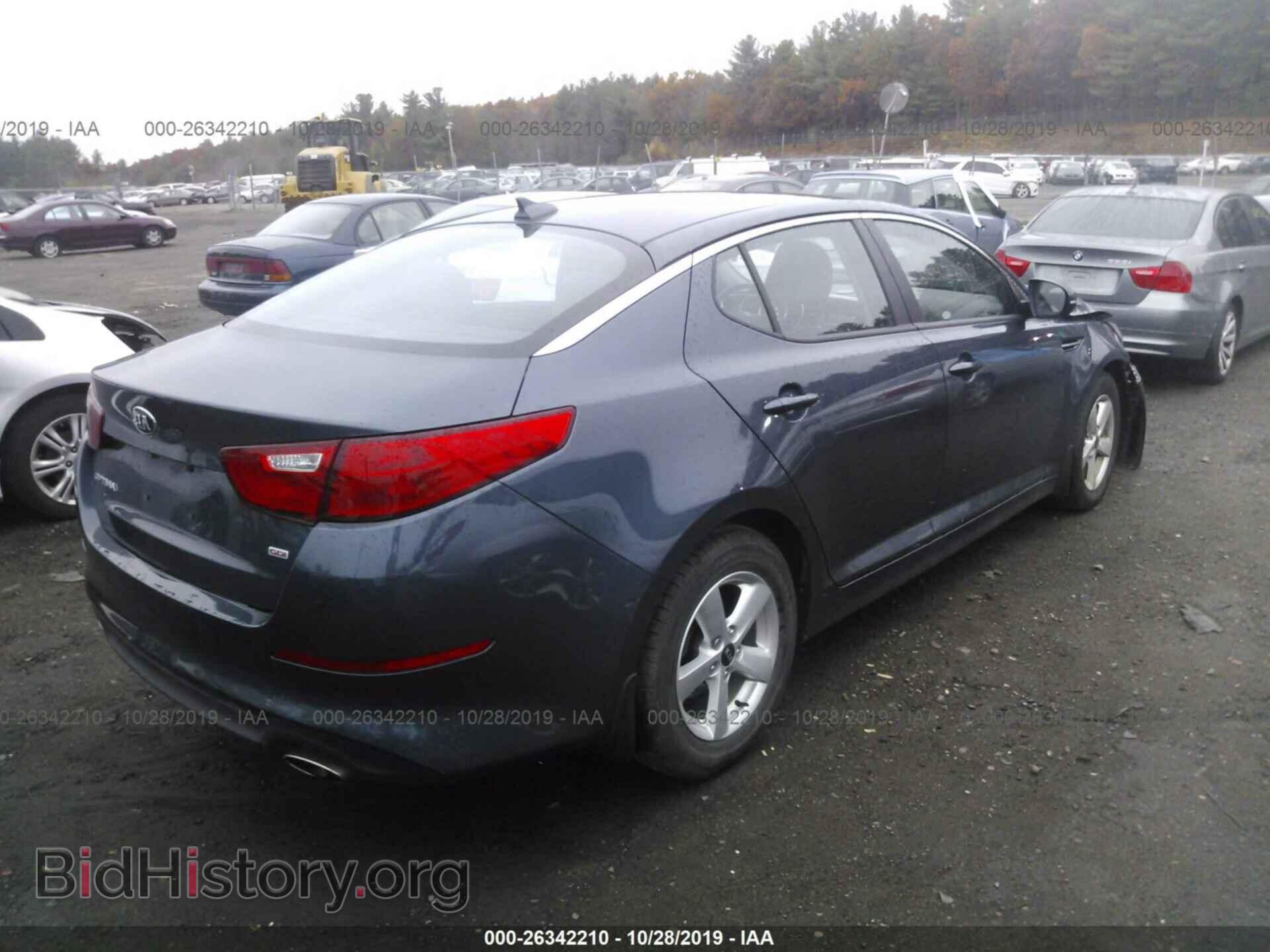 2014 KIA OPTIMA - VIN: KNAGM4A76E5474872 - Photo 4