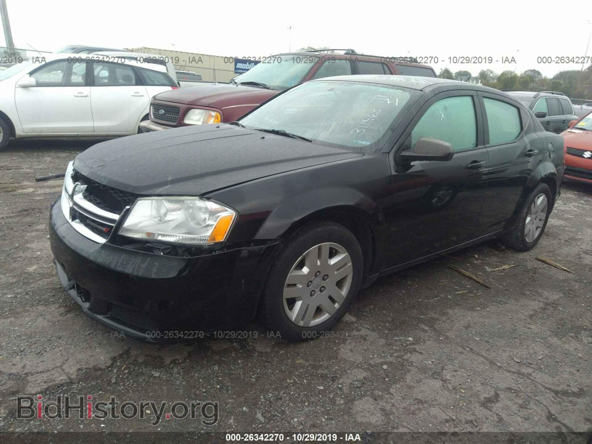 2012 DODGE AVENGER - VIN: 1C3CDZAB2CN311463 - Фото 2