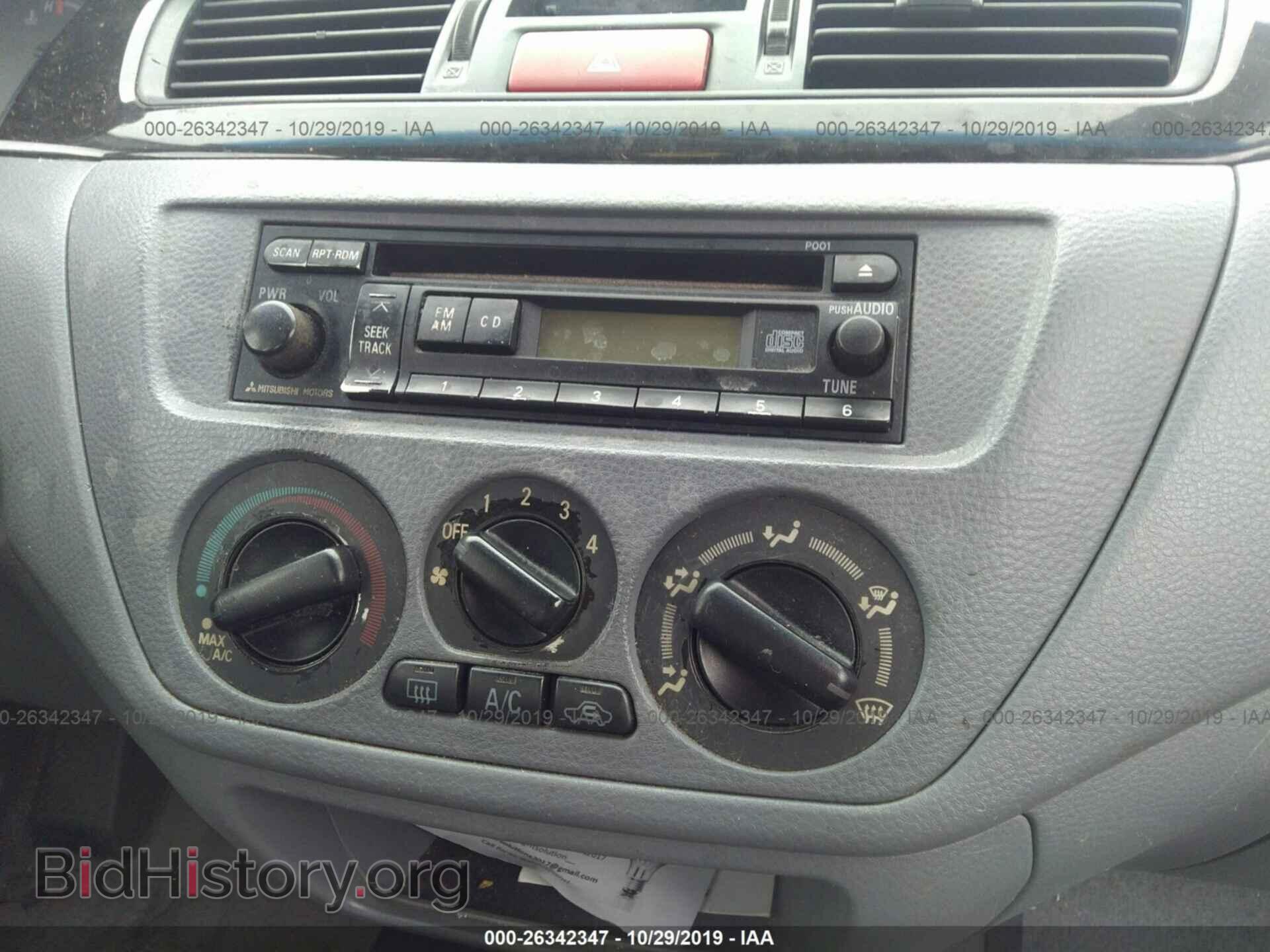 2002 MITSUBISHI LANCER - VIN: JA3AJ26E42U057571 - Photo 6