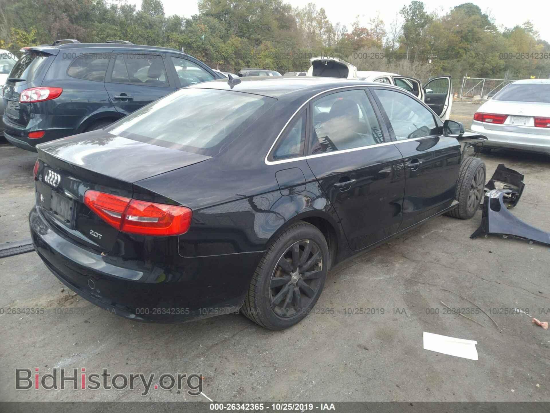 2013 AUDI A4 - VIN: WAUAFAFL9DA158327 - Фото 4