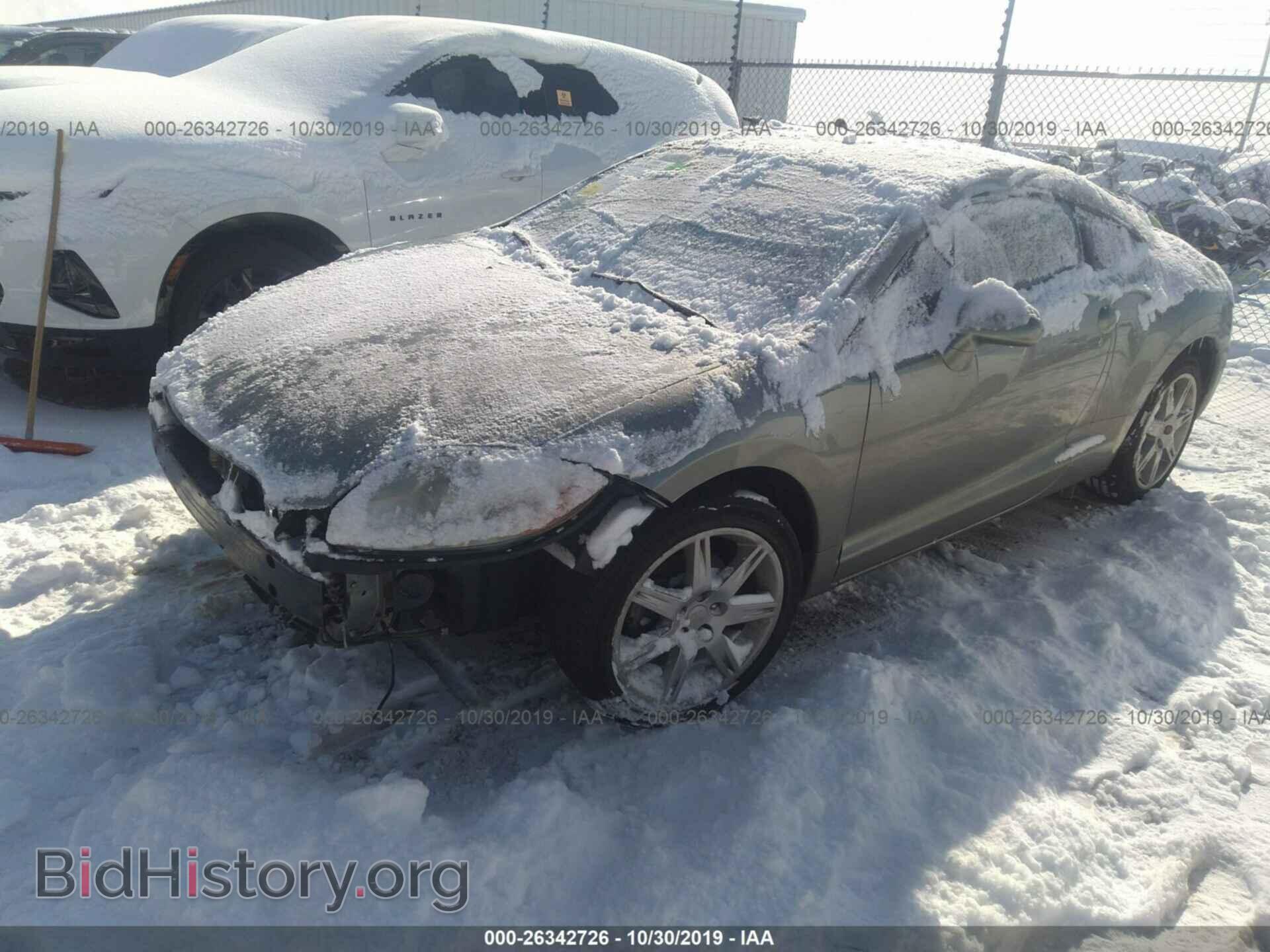 2008 Mitsubishi Eclipse - VIN: 4A3AK34T28E007564 - Фото 2