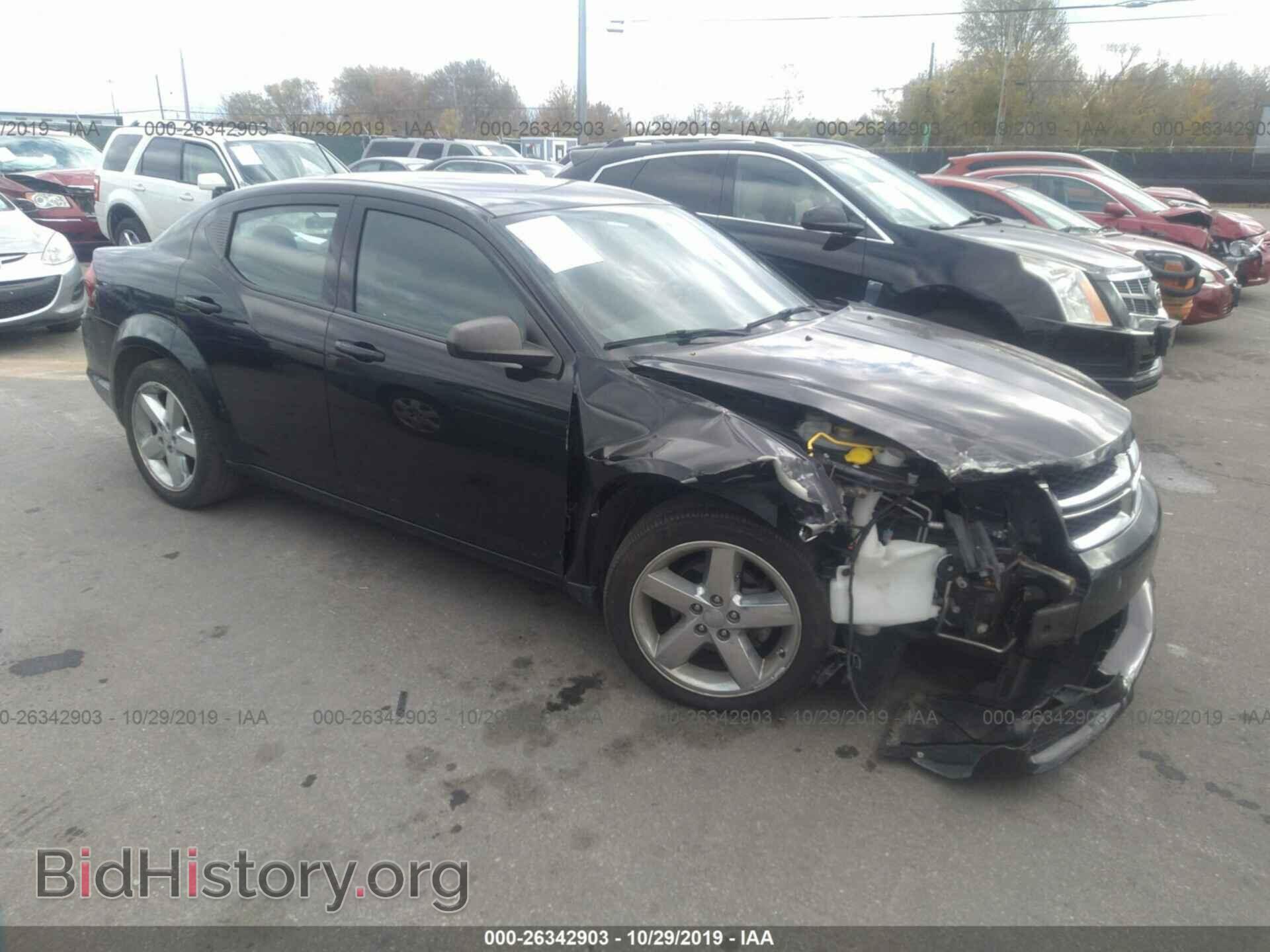 Photo 1C3CDZAB1DN535955 - DODGE AVENGER 2013