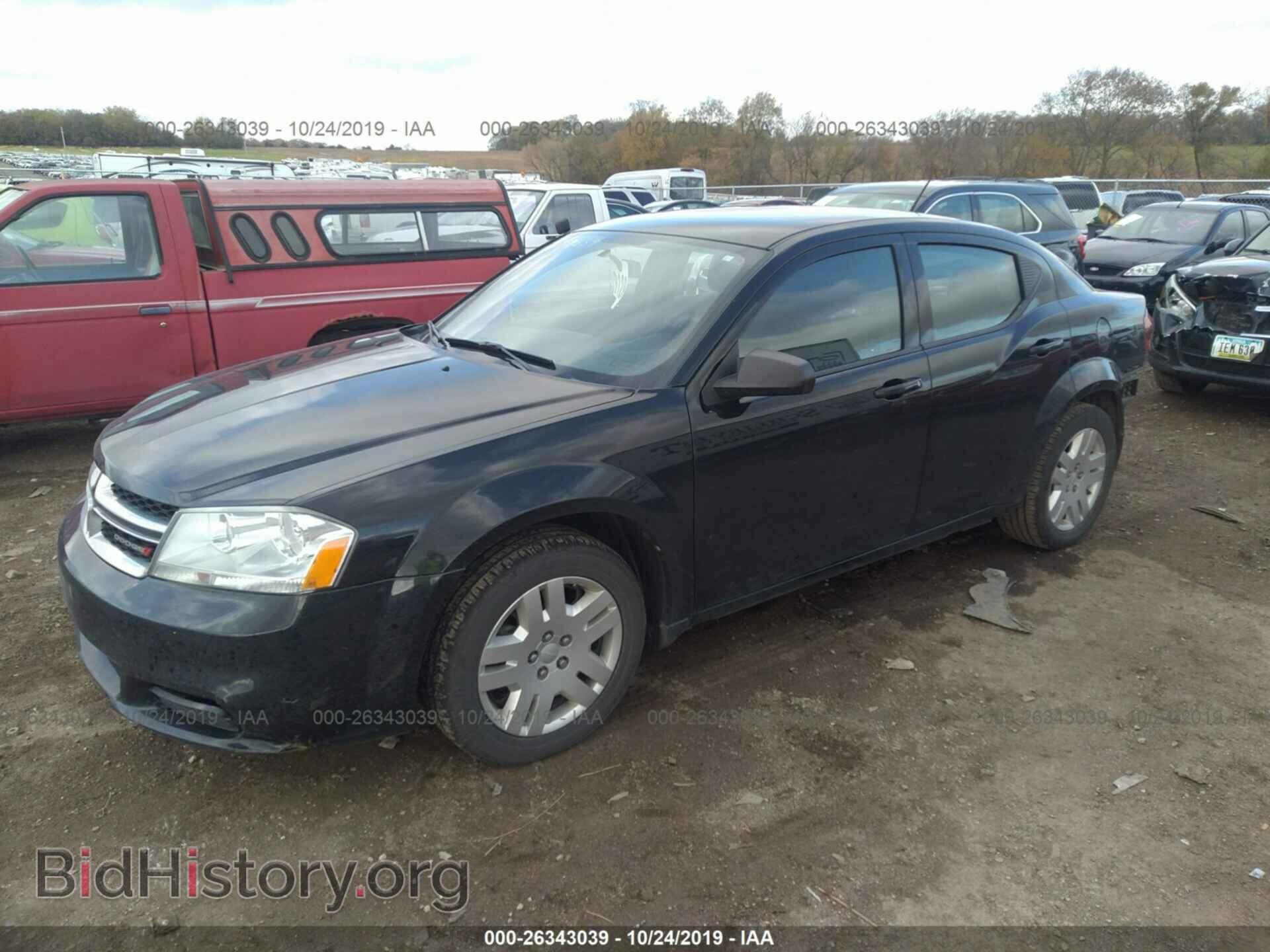 2013 DODGE AVENGER - VIN: 1C3CDZAB2DN725327 - Фото 2