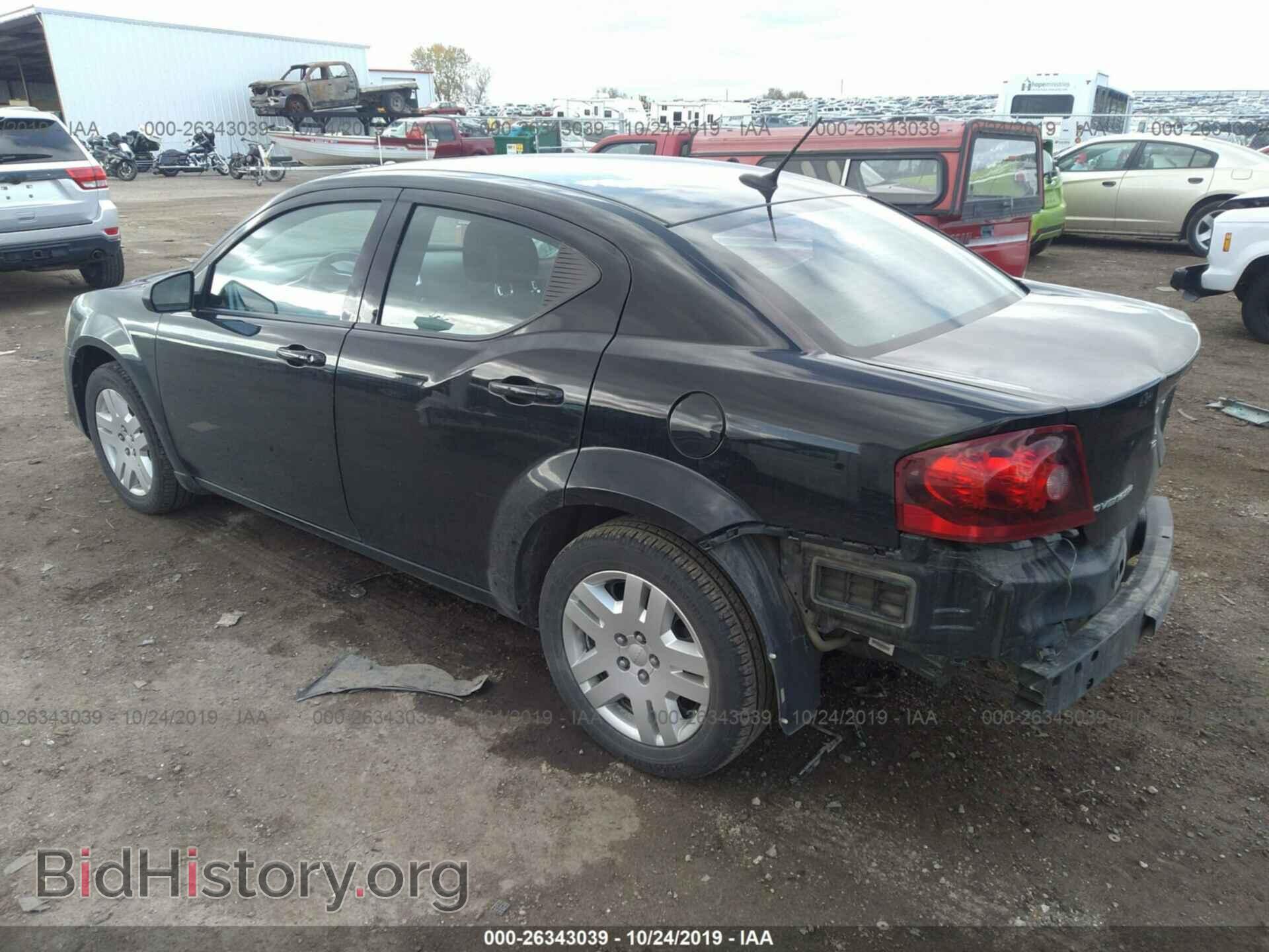 2013 DODGE AVENGER - VIN: 1C3CDZAB2DN725327 - Фото 3