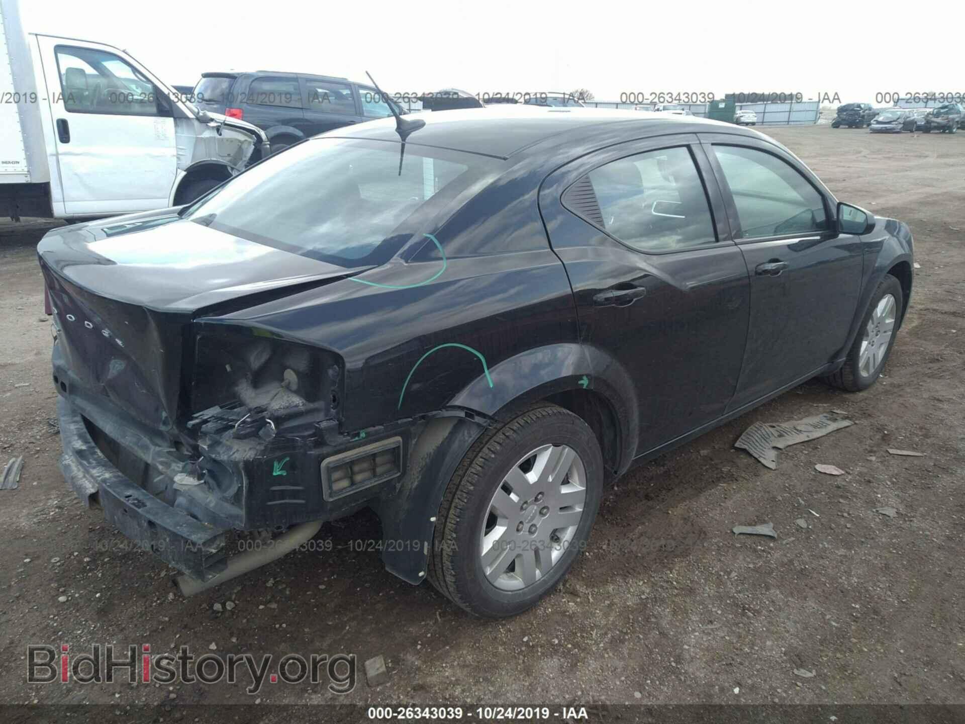 2013 DODGE AVENGER - VIN: 1C3CDZAB2DN725327 - Фото 4