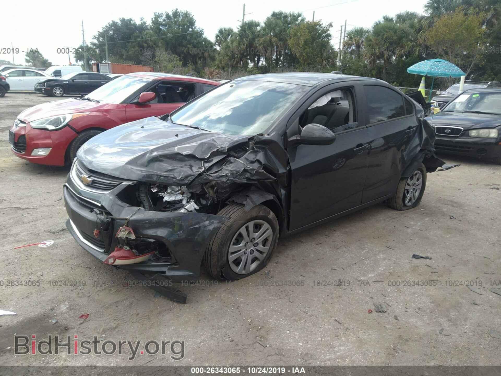 2017 CHEVROLET SONIC - VIN: 1G1JB5SH2H4162076 - Фото 2