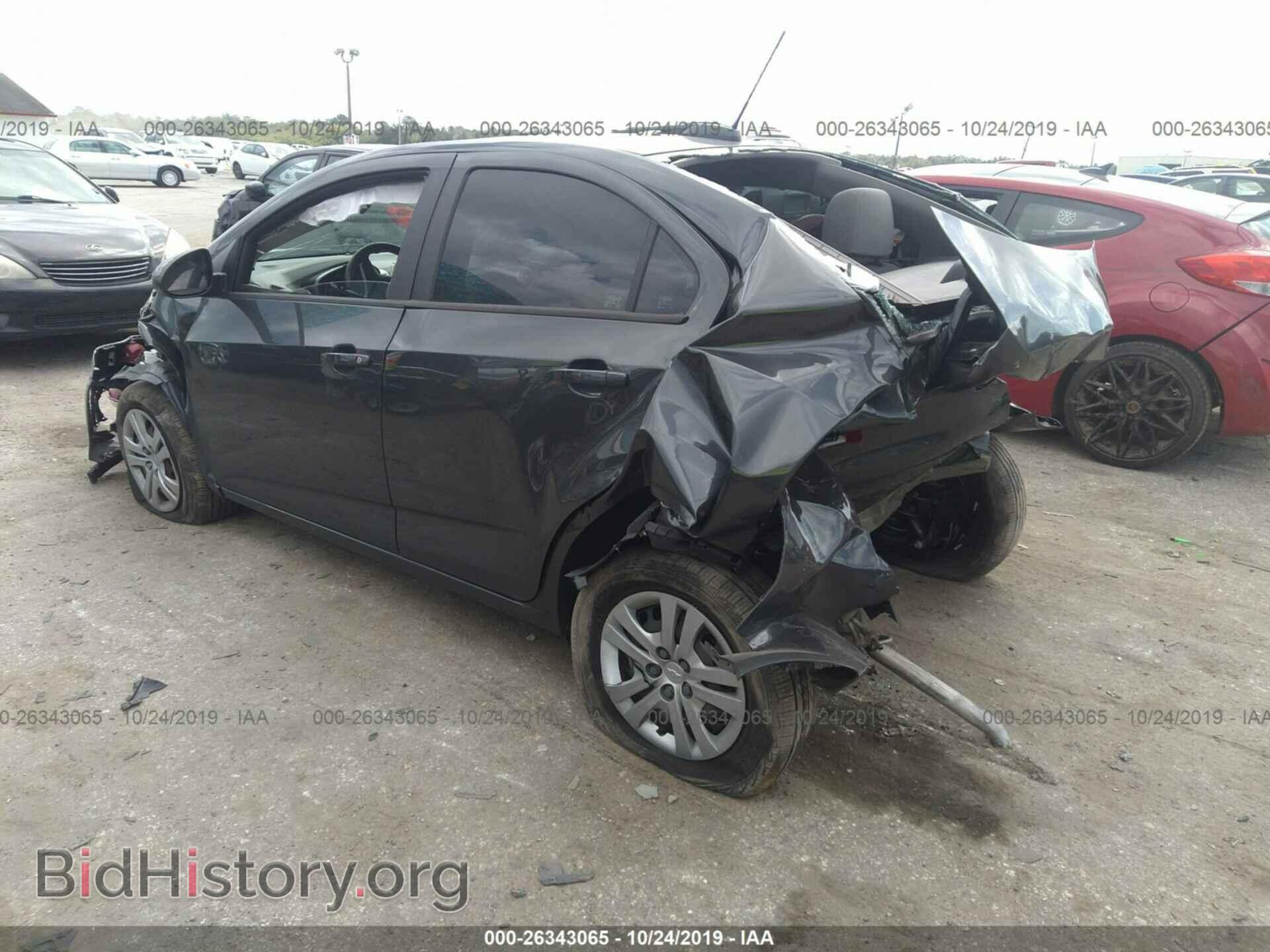 2017 CHEVROLET SONIC - VIN: 1G1JB5SH2H4162076 - Фото 3