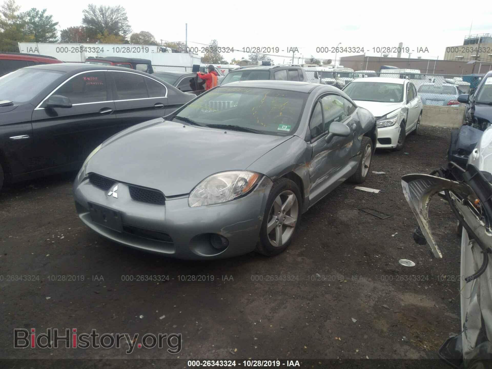 2008 MITSUBISHI ECLIPSE - VIN: 4A3AK24F88E035180 - Фото 2