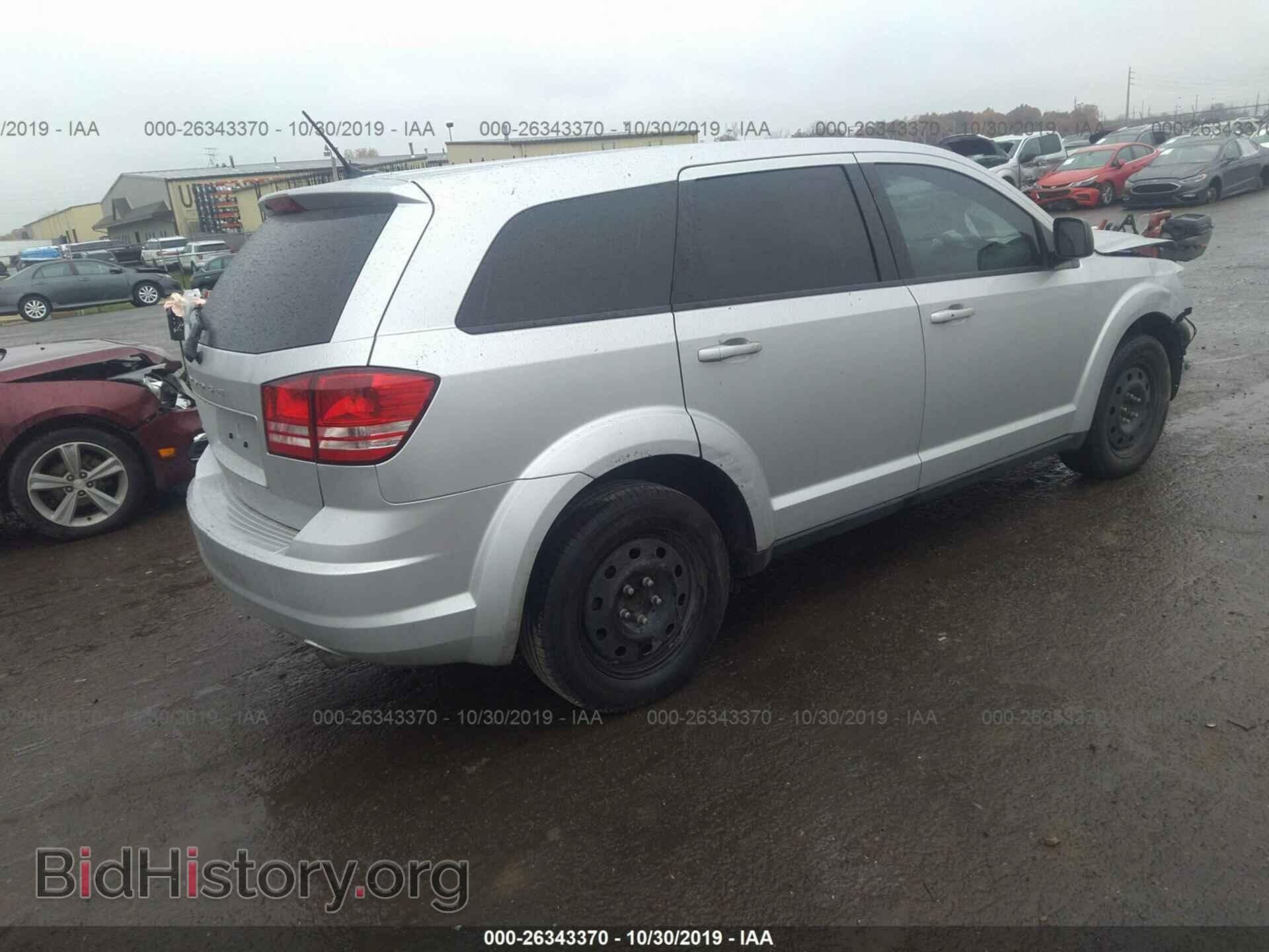 2014 DODGE JOURNEY - VIN: 3C4PDCAB7ET166143 - Фото 4