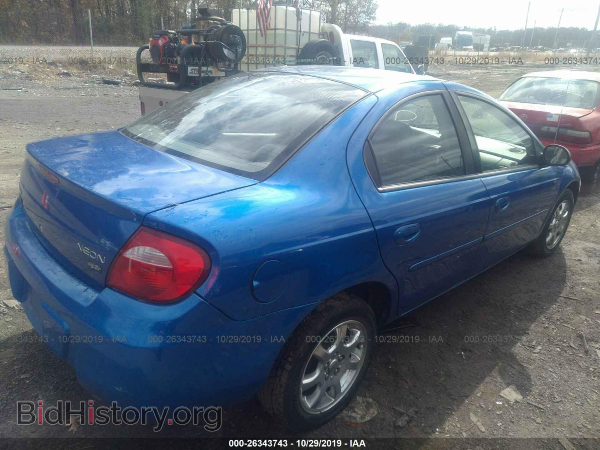 2004 DODGE NEON - VIN: 1B3ES56C14D563878 - Фото 4