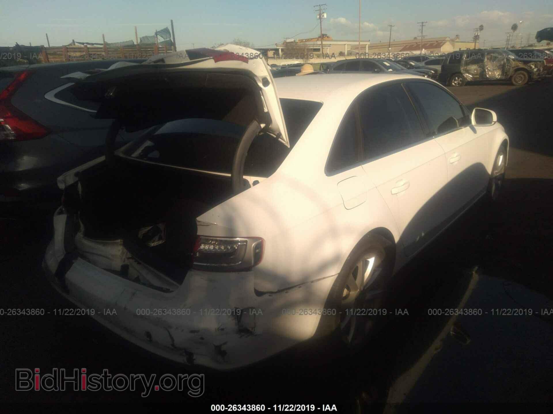 2013 AUDI A4 - VIN: WAUFFAFL3DN027361 - Фото 4