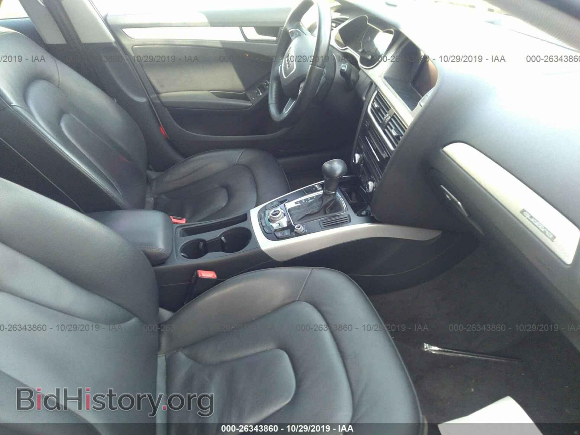 2013 AUDI A4 - VIN: WAUFFAFL3DN027361 - Фото 5