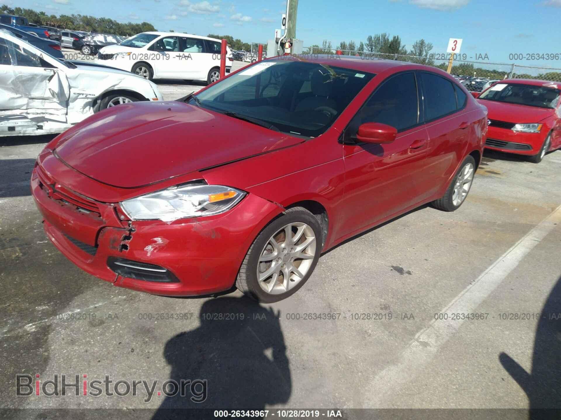 2013 DODGE DART - VIN: 1C3CDFBA0DD221269 - Фото 2