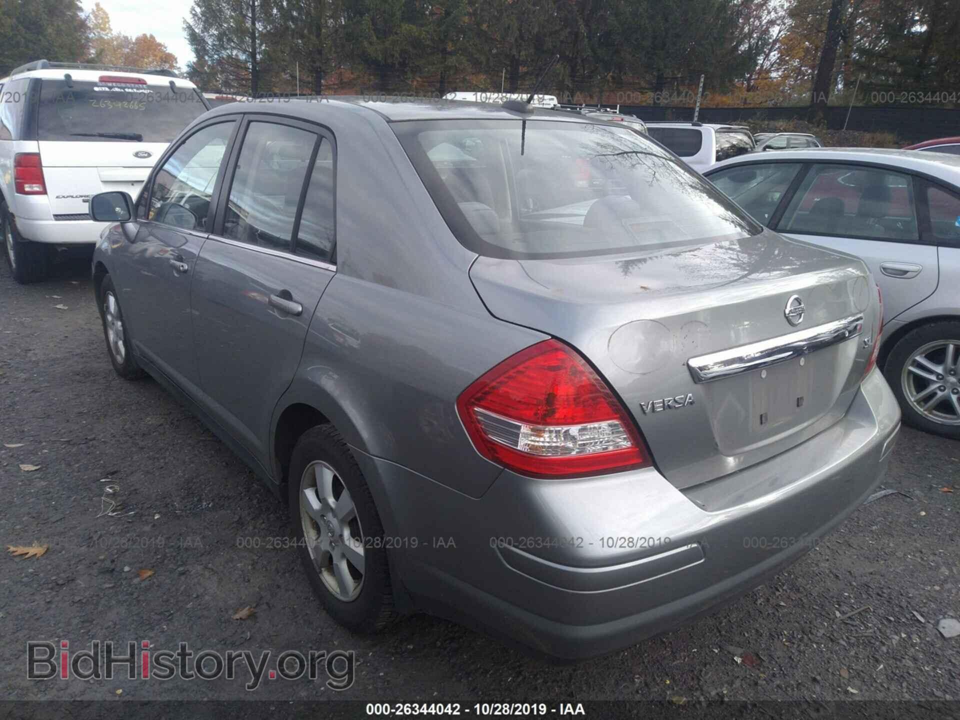 2007 NISSAN VERSA - VIN: 3N1BC11E77L454911 - Фото 3