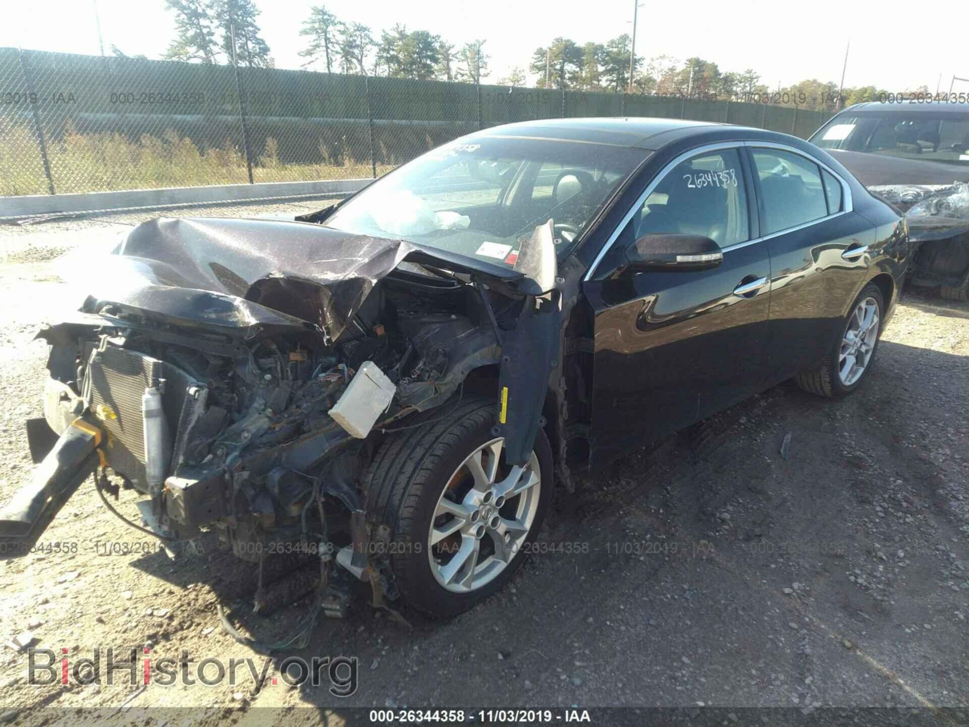 2012 NISSAN MAXIMA - VIN: 1N4AA5APXCC856487 - Photo 2