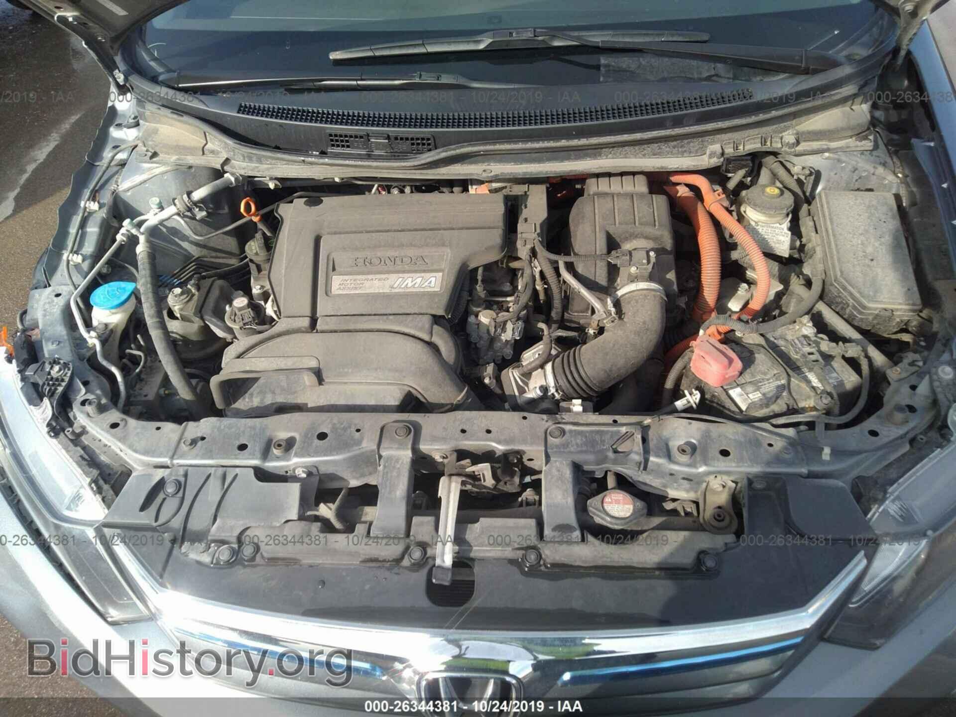 2012 HONDA CIVIC - VIN: JHMFB4F34CS005321 - Фото 10