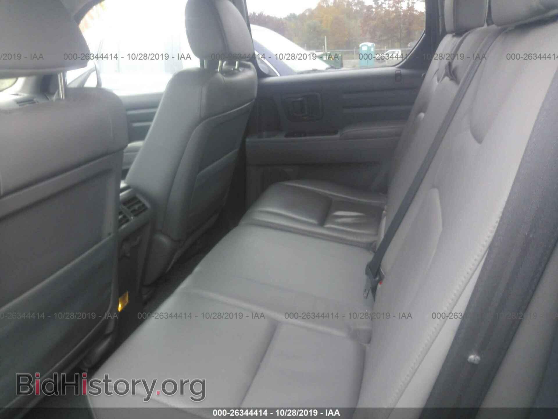 2012 HONDA RIDGELINE - VIN: 5FPYK1F52CB458111 - Фото 8