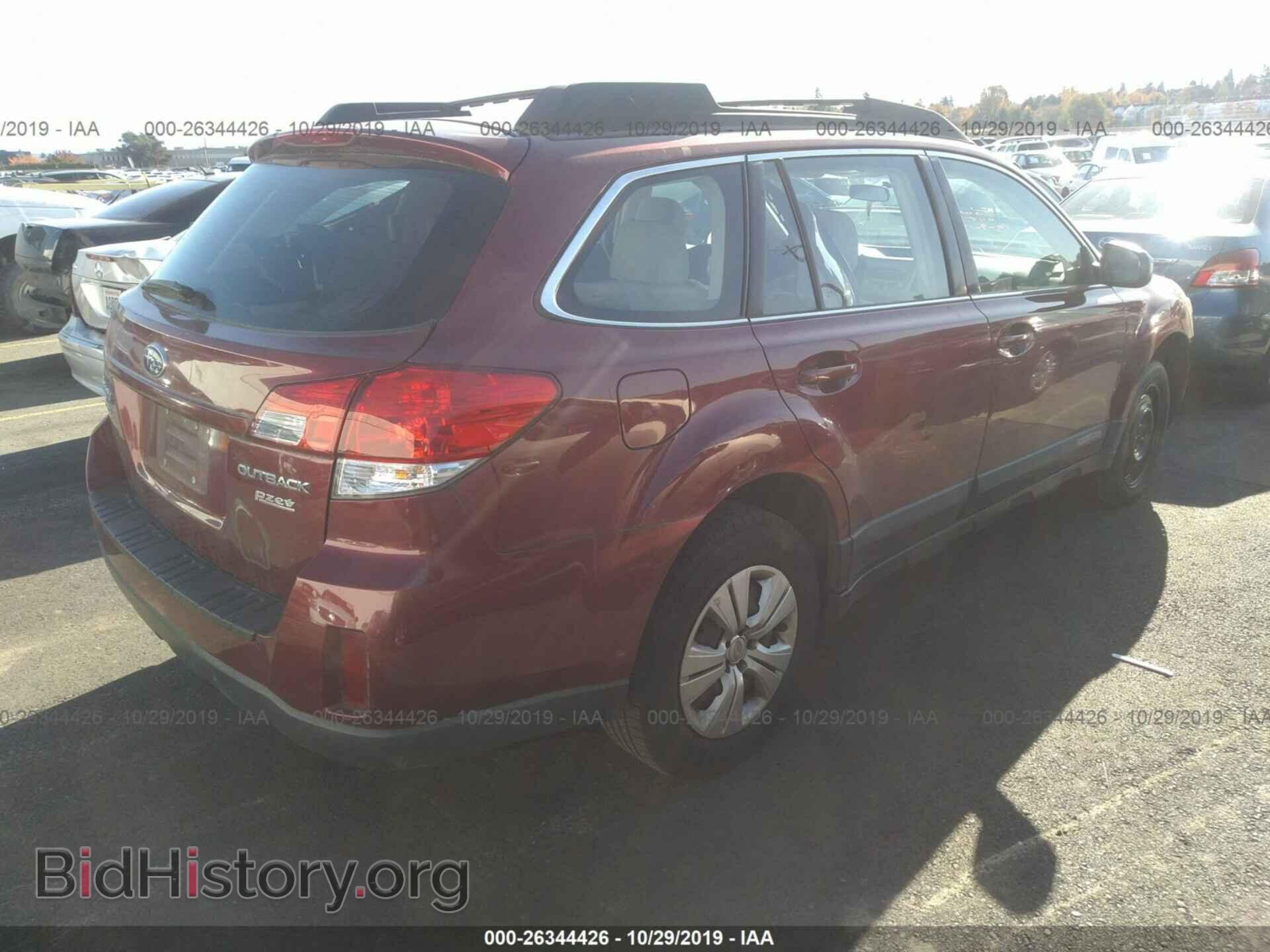 2011 SUBARU OUTBACK - VIN: 4S4BRBAC1B3440650 - Фото 4