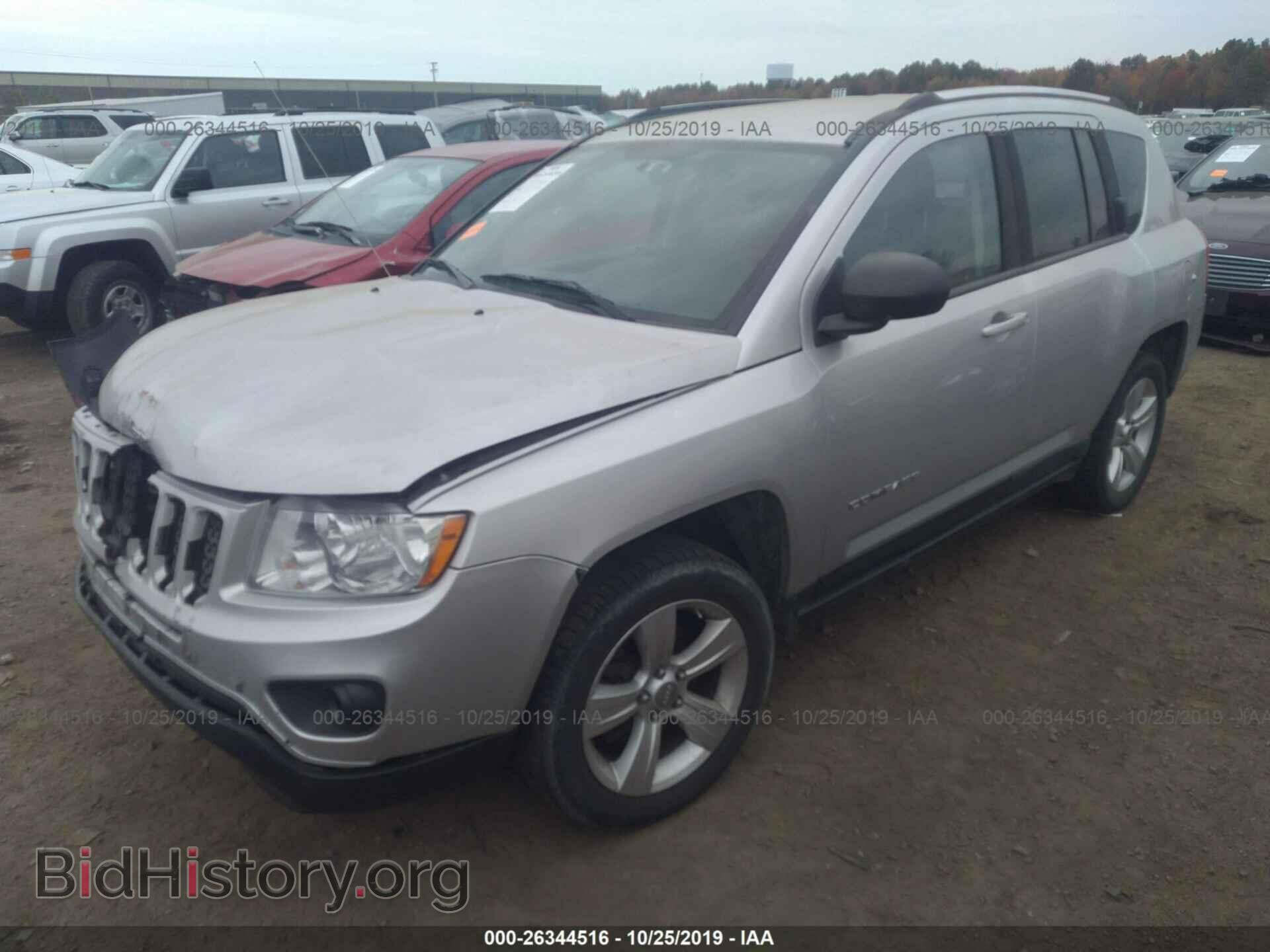 2012 JEEP COMPASS - VIN: 1C4NJDBB5CD509619 - Фото 2
