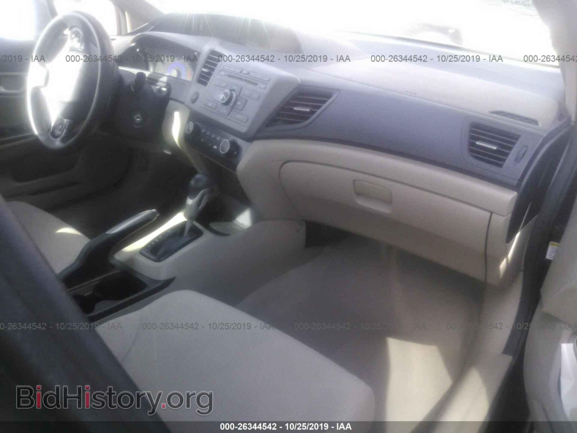 2012 HONDA CIVIC - VIN: 2HGFB2F59CH508729 - Фото 5