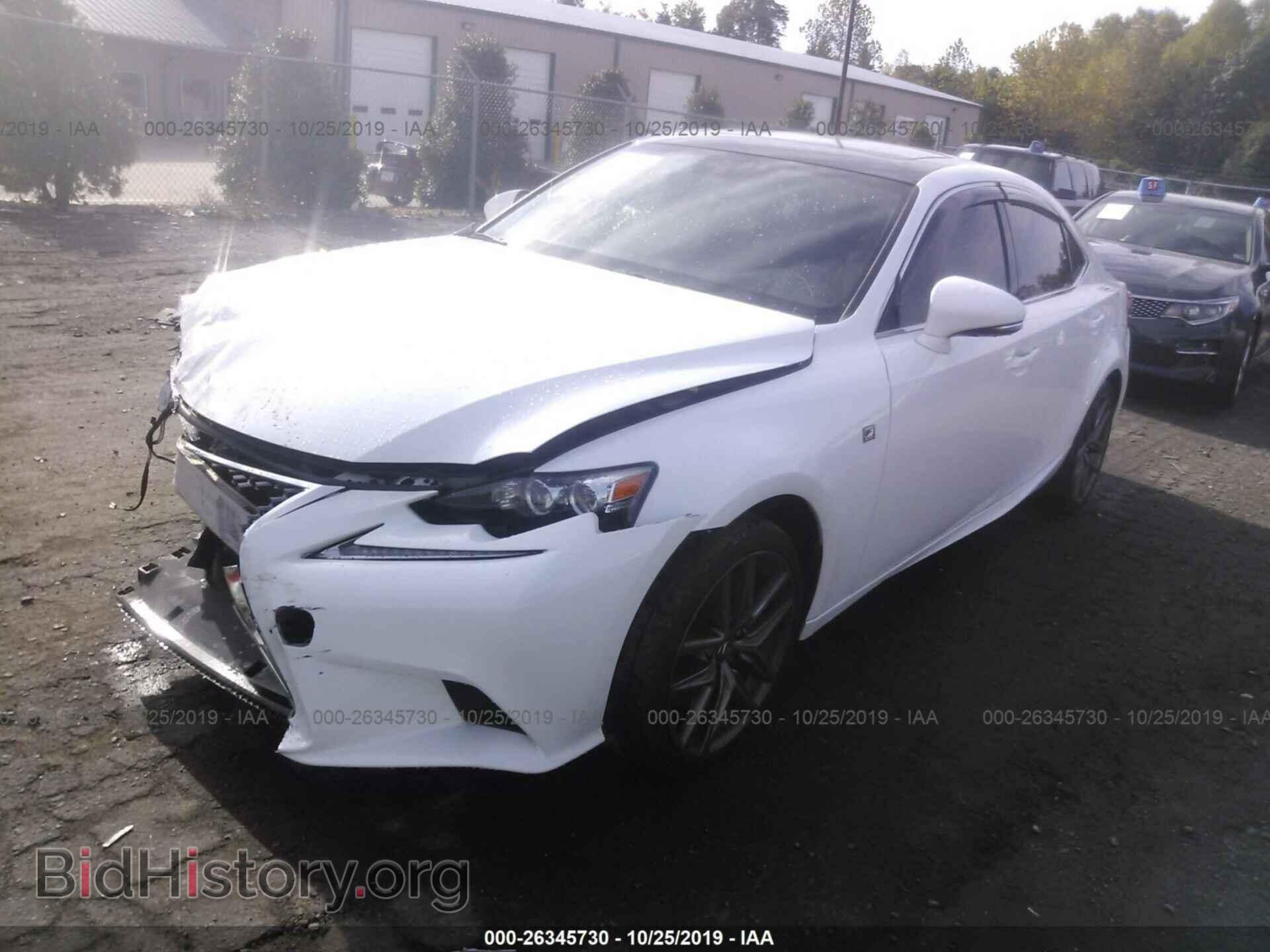 2015 LEXUS IS - VIN: JTHBE1D25F5020671 - Фото 2