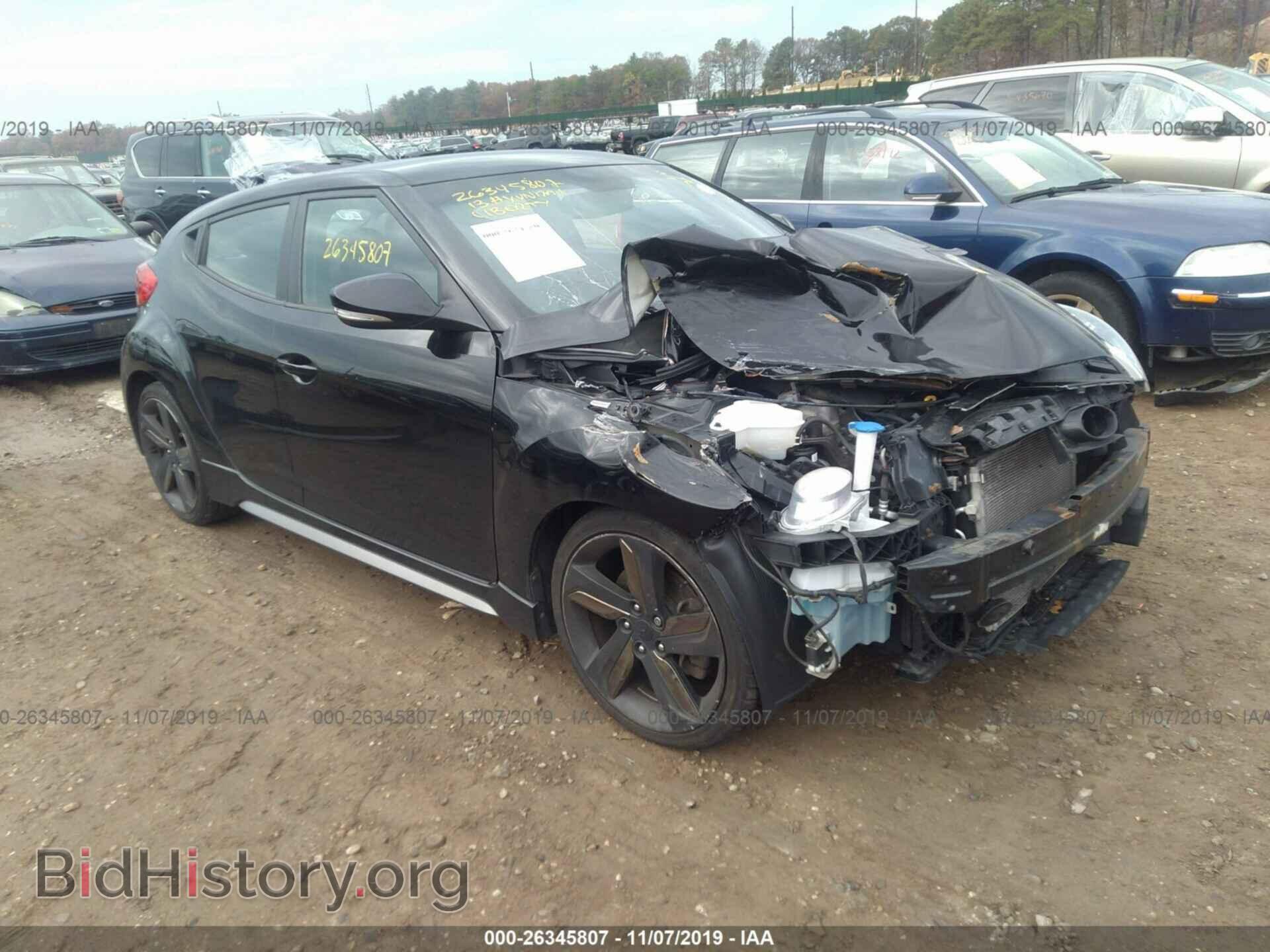 Photo KMHTC6AE3DU115512 - HYUNDAI VELOSTER 2013