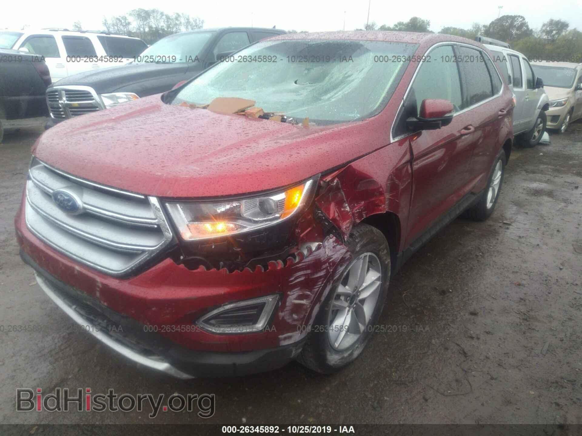 2017 FORD EDGE - VIN: 2FMPK3J82HBB34383 - Фото 2