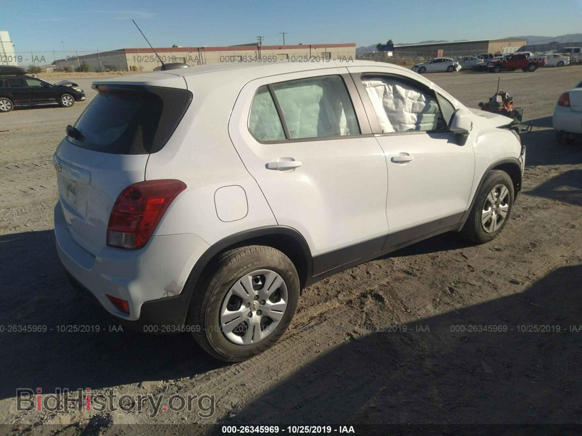 2017 CHEVROLET TRAX - VIN: KL7CJKSBXHB076827 - Фото 4