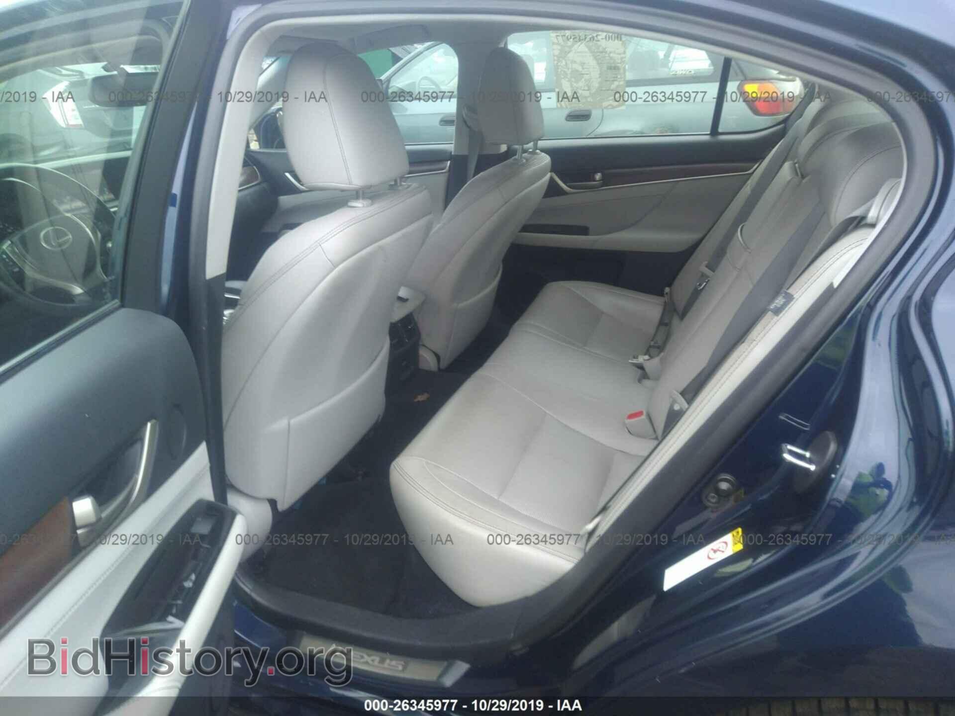 2013 LEXUS GS - VIN: JTHCE1BL6D5002287 - Photo 8