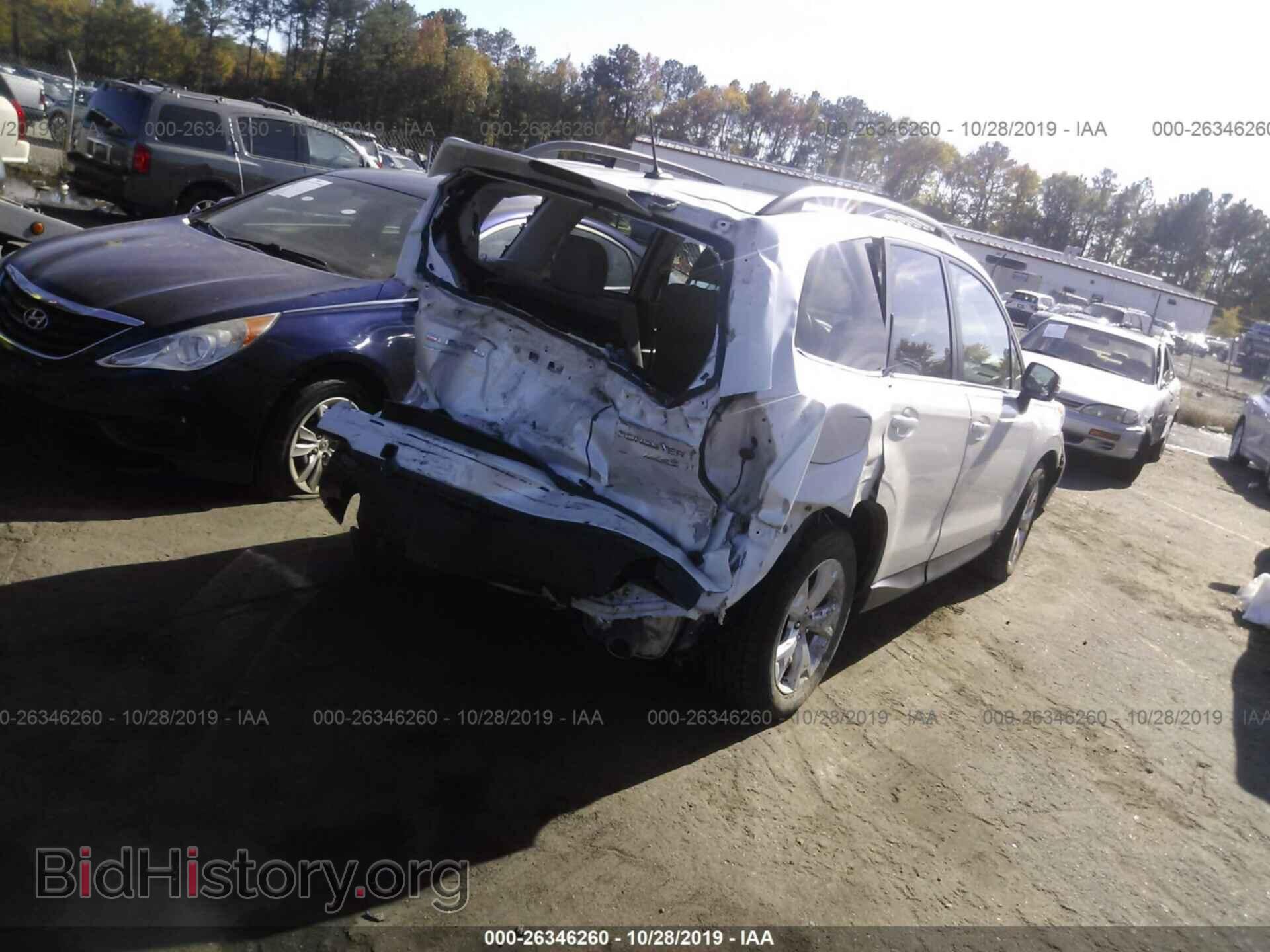 2014 SUBARU FORESTER - VIN: JF2SJAMC1EH405410 - Фото 4