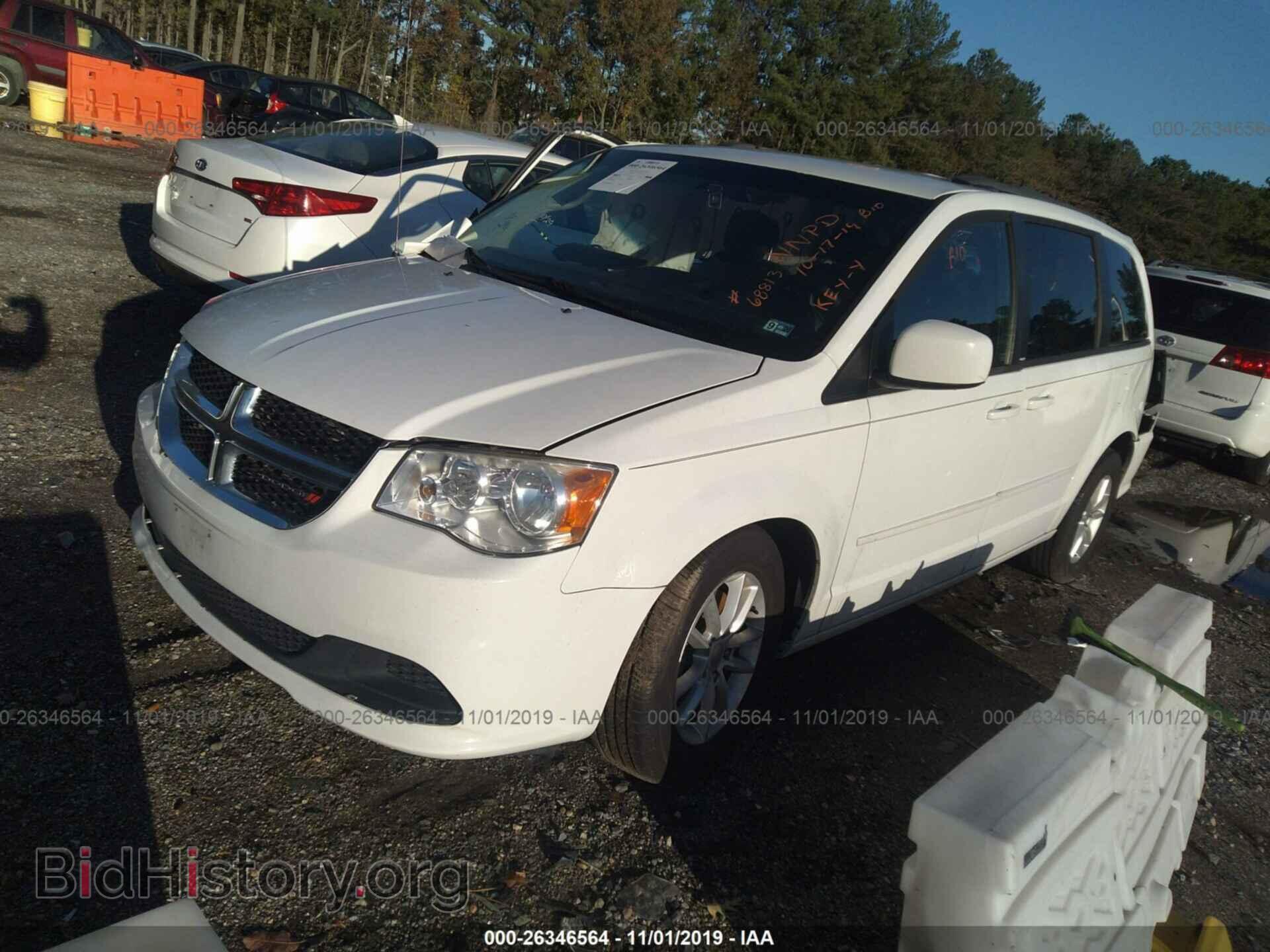 2014 DODGE GRAND CARAVAN - VIN: 2C4RDGCG2ER155384 - Фото 2