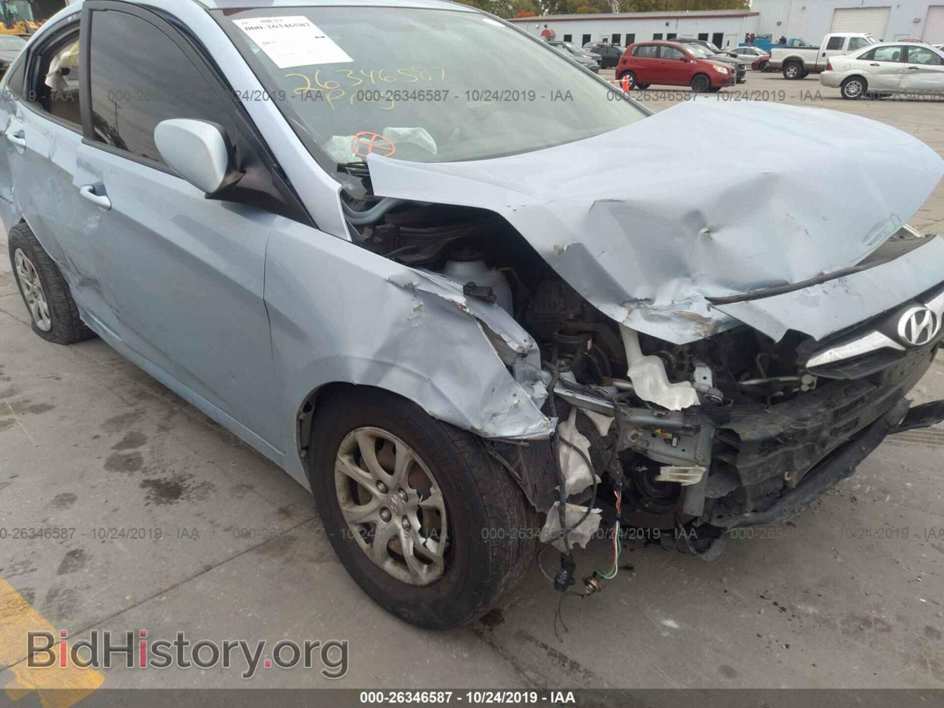 2013 HYUNDAI ACCENT - VIN: KMHCT4AE7DU438501 - Фото 6