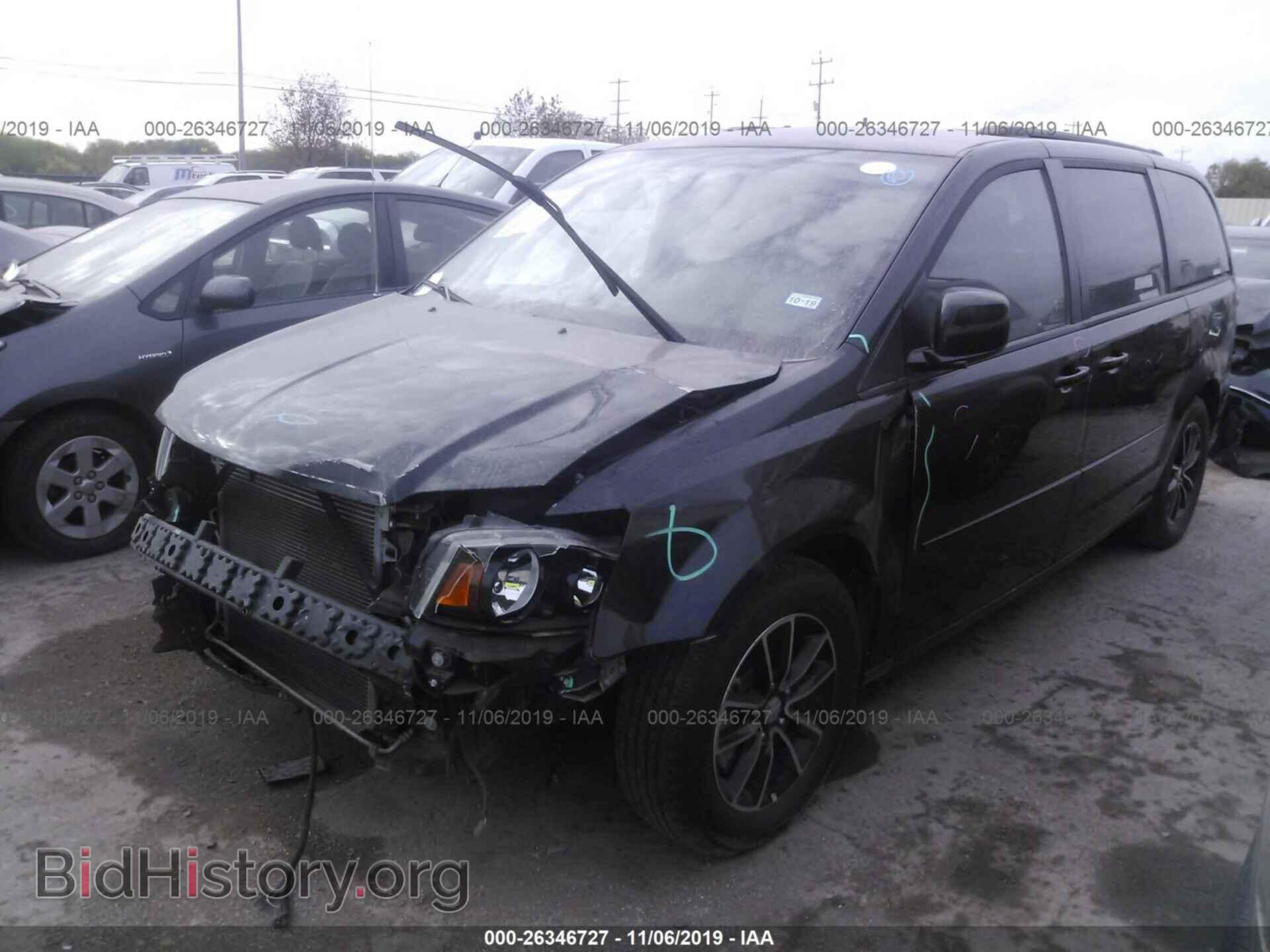 2016 DODGE GRAND CARAVAN - VIN: 2C4RDGEG4GR249525 - Фото 2