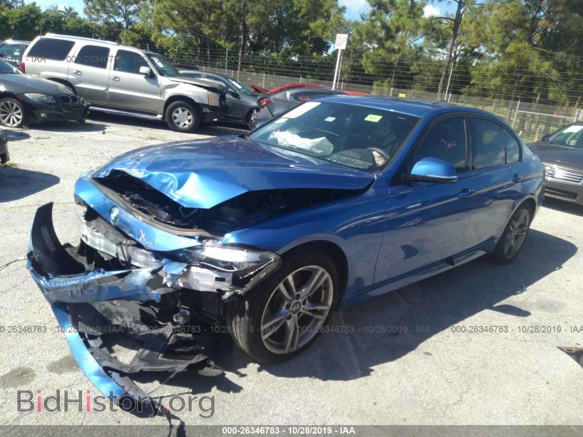 2014 BMW 328 - VIN: WBA3A5G59ENP32465 - Фото 2