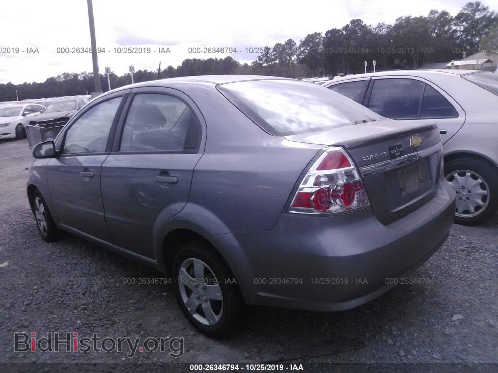 2011 CHEVROLET AVEO - VIN: KL1TD5DE0BB140455 - Фото 3