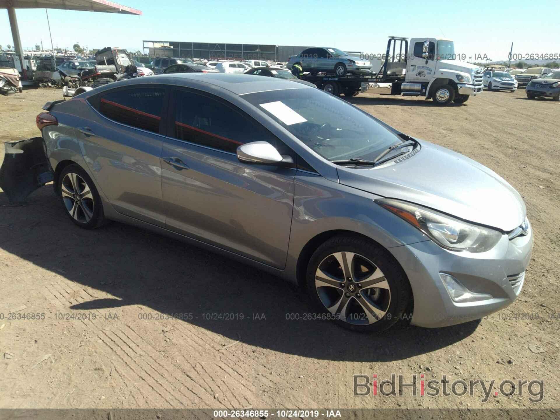 Photo KMHDH4AH1EU157019 - HYUNDAI ELANTRA 2014