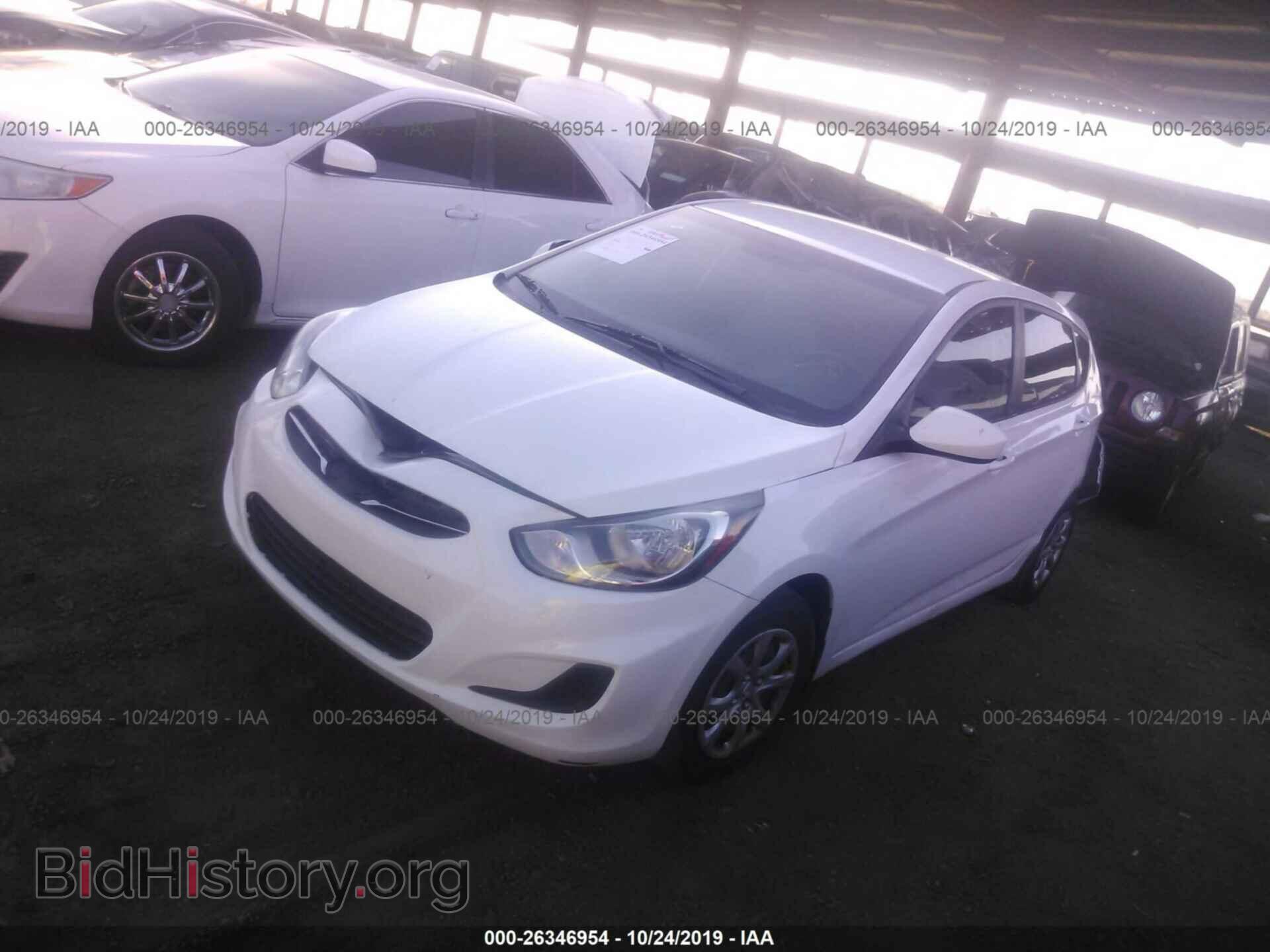 2013 HYUNDAI ACCENT - VIN: KMHCT5AE1DU096064 - Фото 2