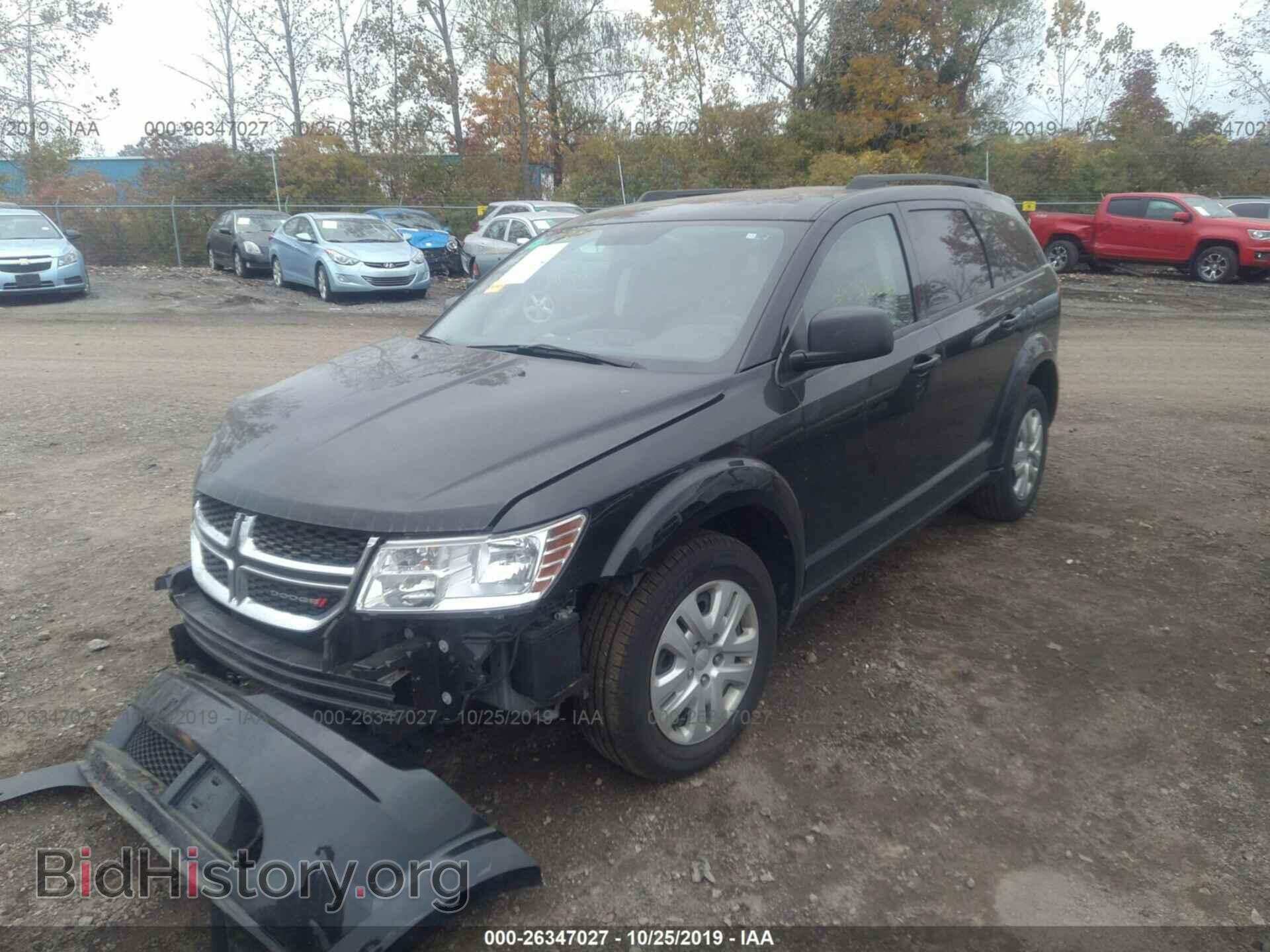 2017 DODGE JOURNEY - VIN: 3C4PDCAB0HT602092 - Фото 2