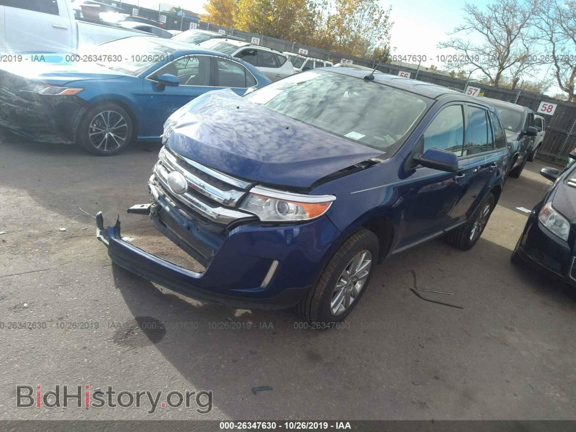 2013 FORD EDGE - VIN: 2FMDK4JC7DBB44592 - Photo 2