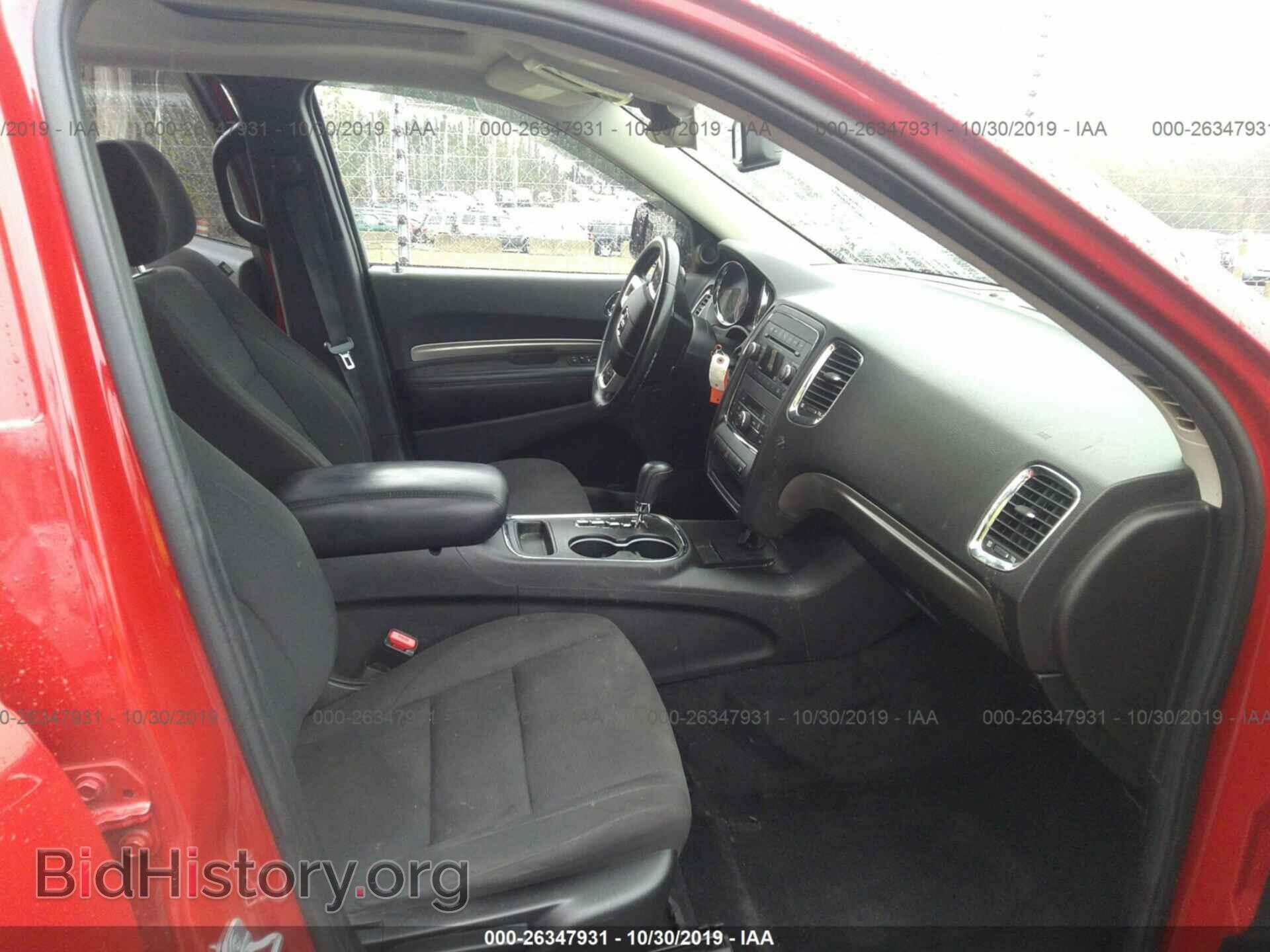 2013 DODGE DURANGO - VIN: 1C4RDHAGXDC699387 - Фото 5